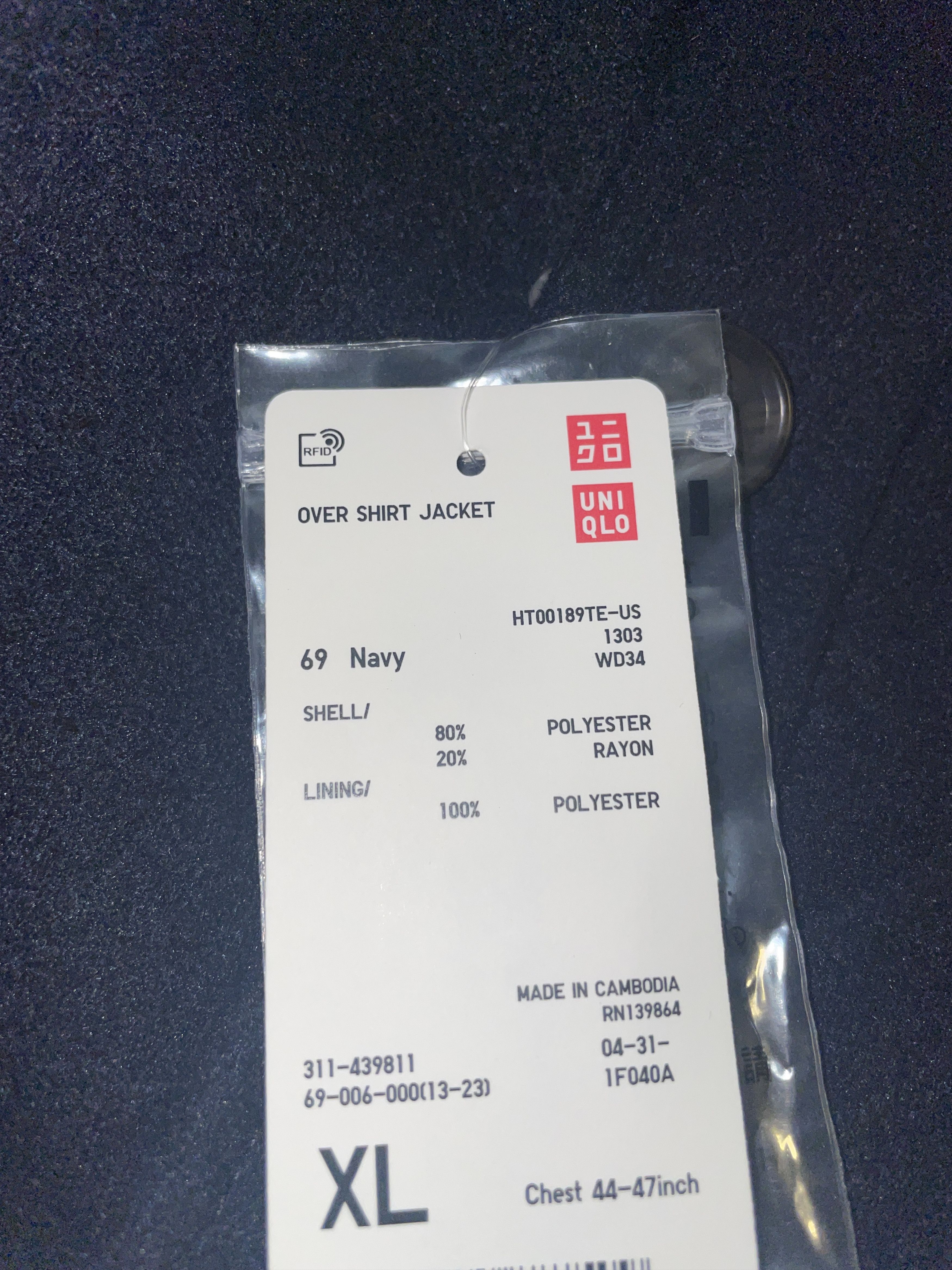 Uniqlo Over Shirt Jacket Size US XL / EU 56 / 4 - 3 Thumbnail