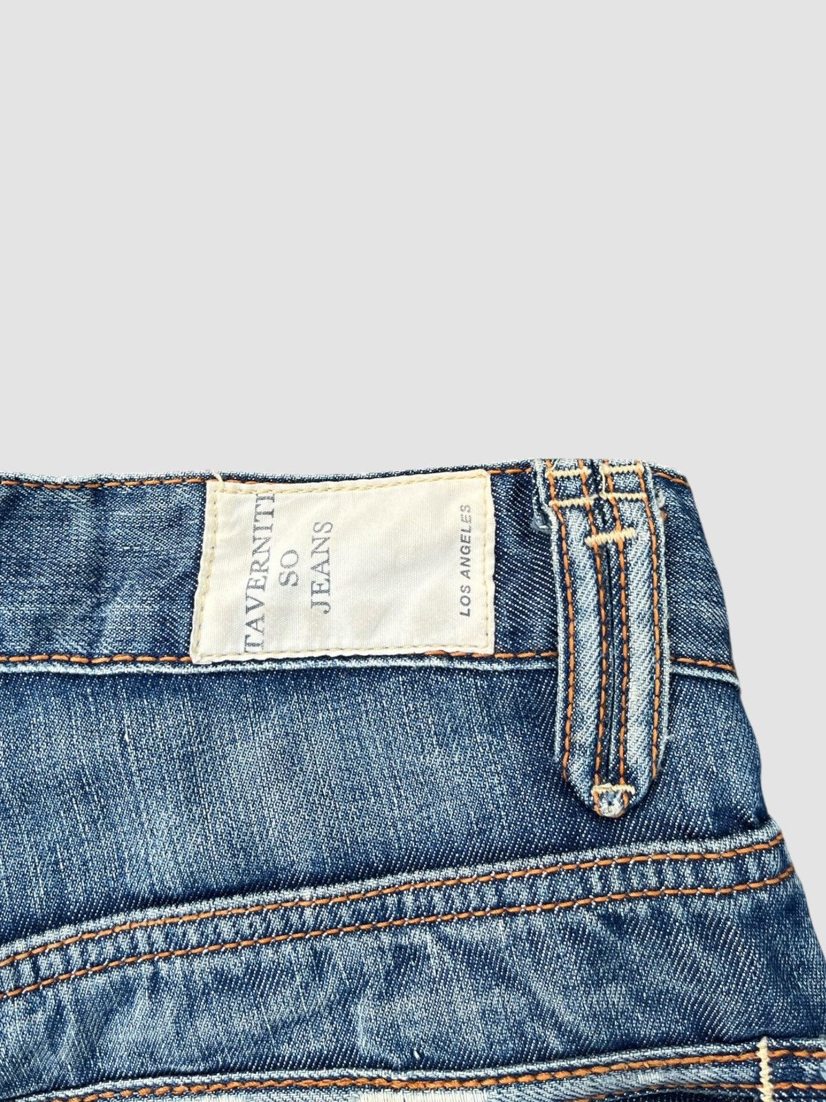 Taverniti Distressed Taverniti So Jeans Flare Jeans Size US 30 / EU 46 - 14 Thumbnail