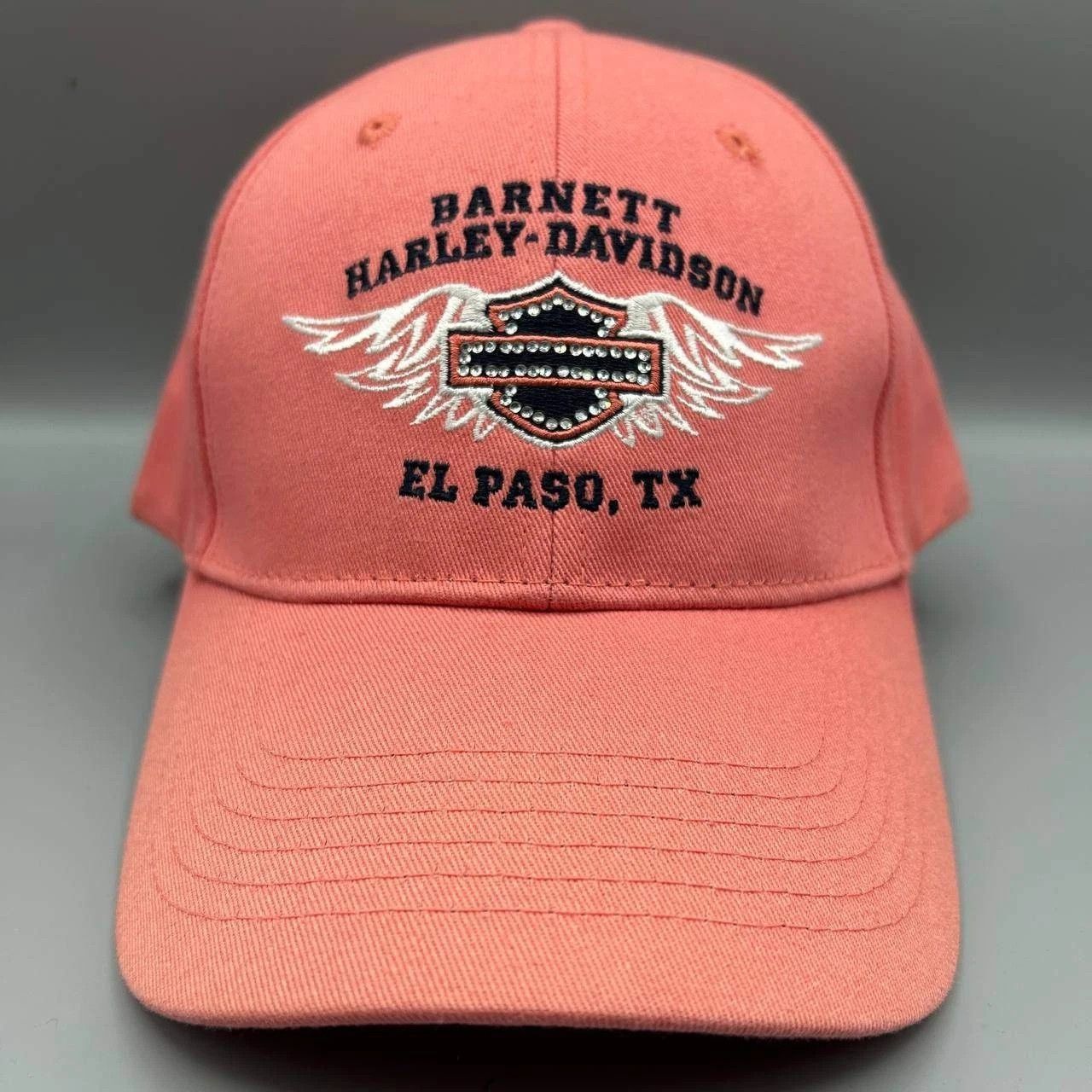 Harley Davidson Harley Davidson Motorcycles Hat Embroidered StrapBack Cotton Size ONE SIZE - 1 Thumbnail