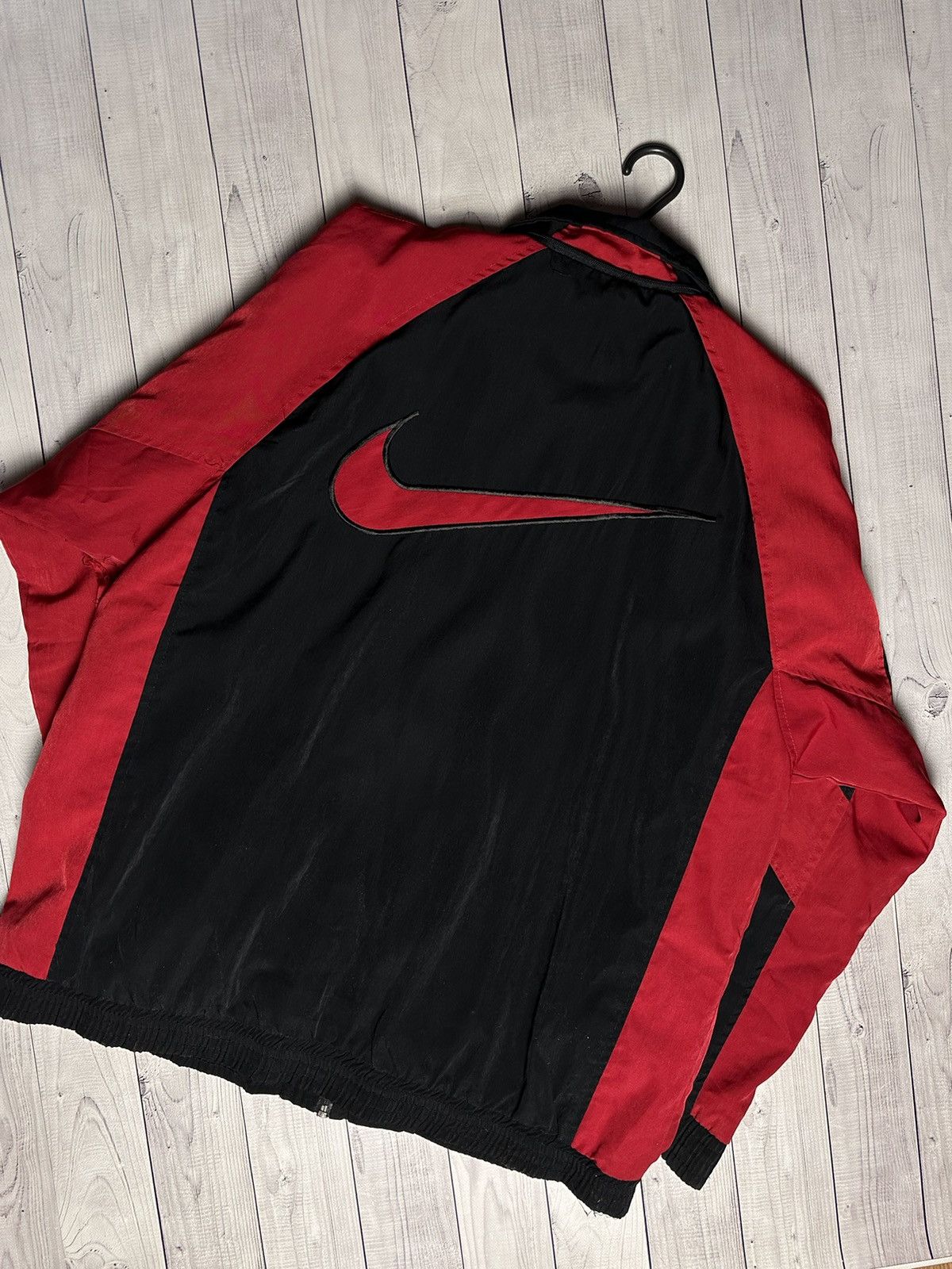 Nike × Vintage Vintage Nike Jacket big logo swoosh size XXL rare Size US XXL / EU 58 / 5 - 2 Thumbnail