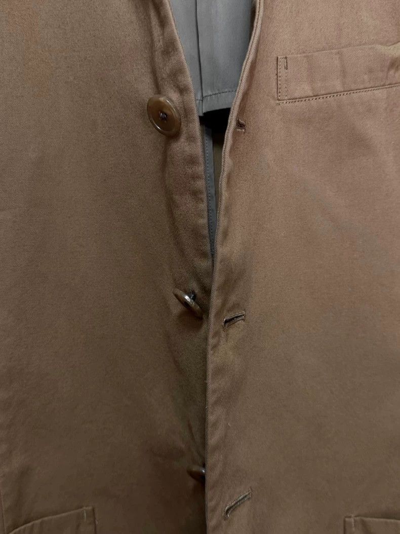 Yohji Yamamoto Yohji Yamamoto 90ss pill text collarless jacket 2505-Nextar Size US M / EU 48-50 / 2 - 4 Thumbnail
