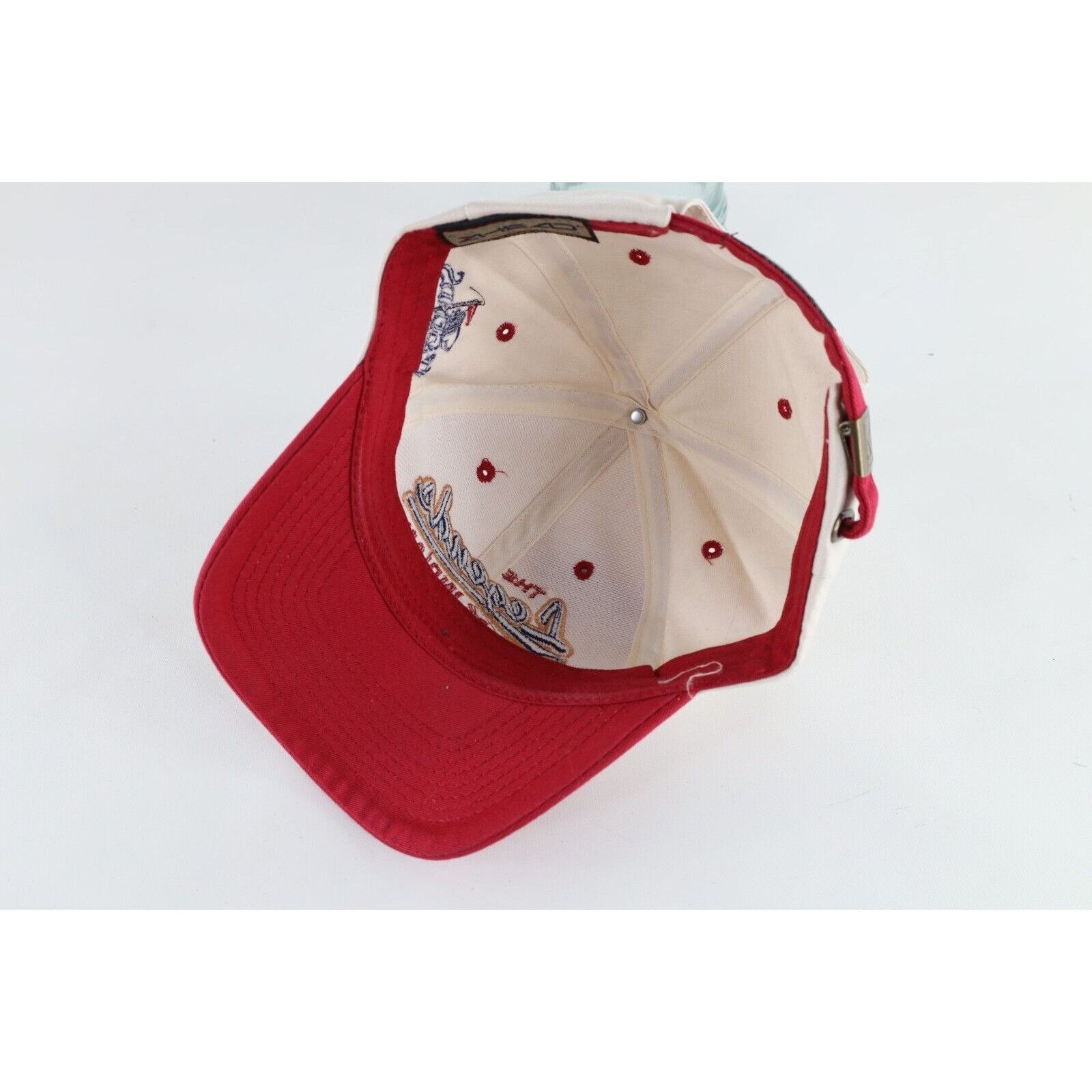 Vintage Vintage 90s Spell Out The Legends of Indiana Golf Course Hat Size ONE SIZE - 6 Thumbnail