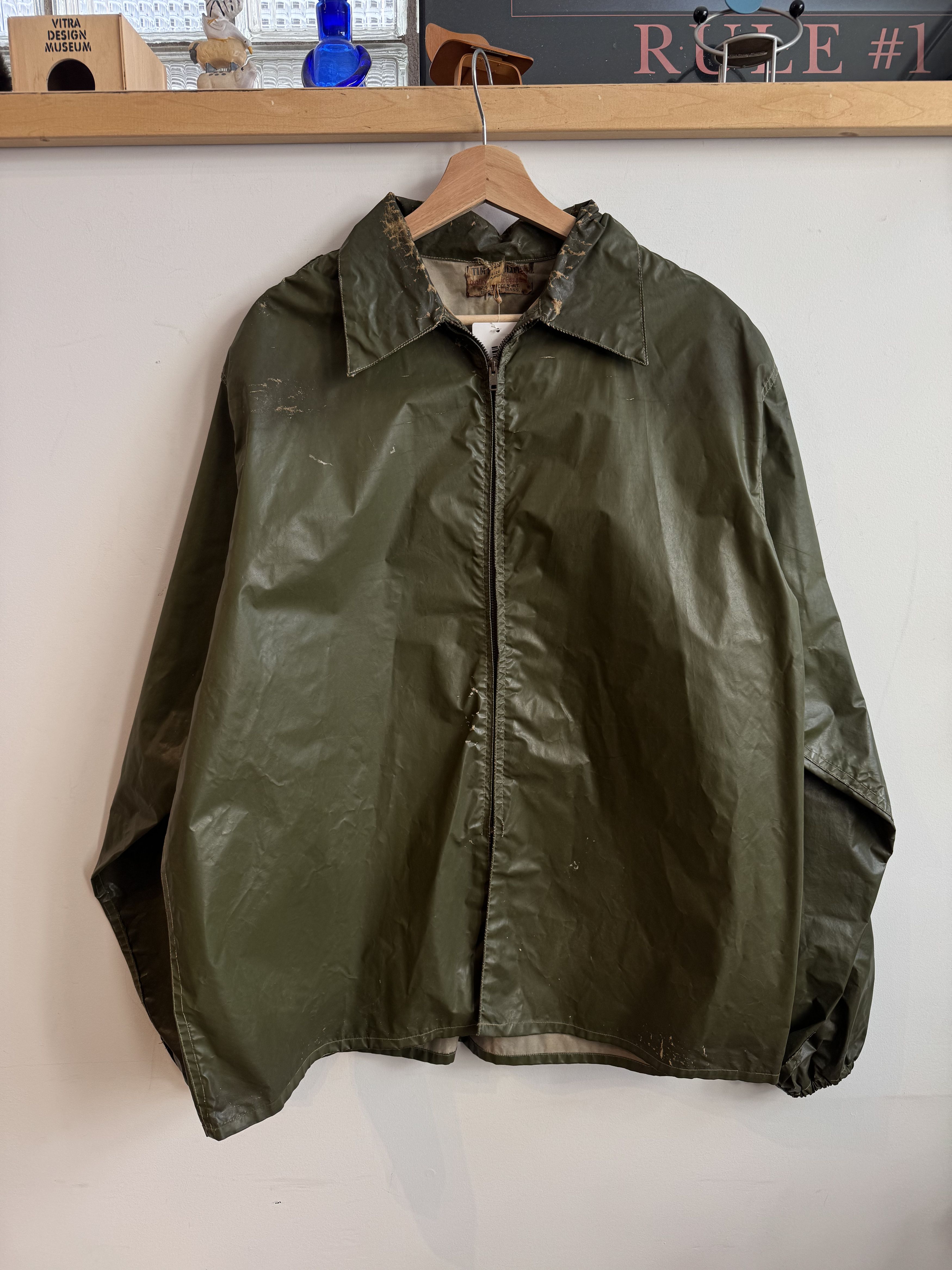 Vintage 1950s TIm McAuliffe Shell Jacket Fits XL Size US XL / EU 56 / 4 - 1 Thumbnail