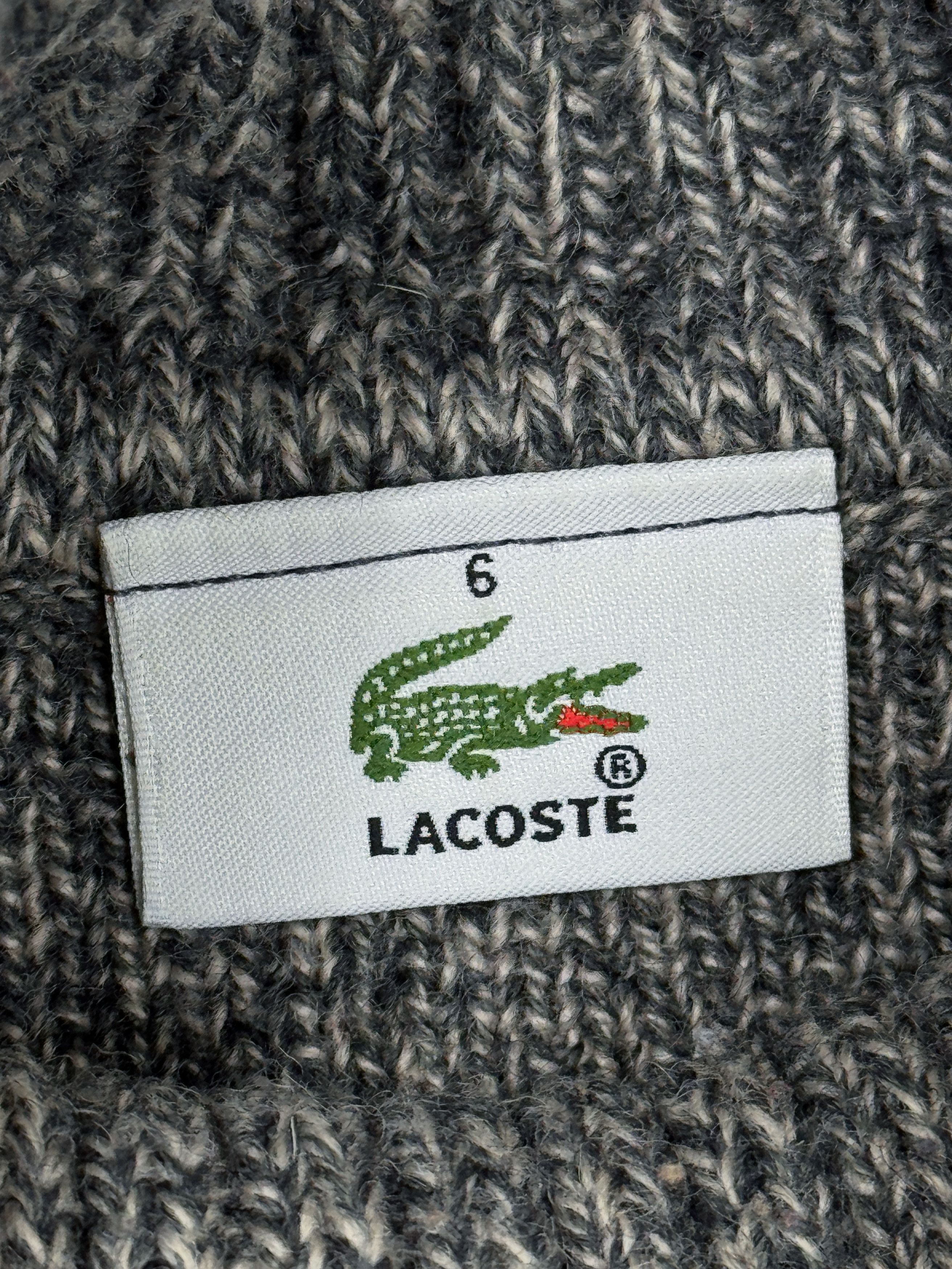 Lacoste × Vintage Vintage Lacoste Turtleneck Sweater & Rombed Size US L / EU 52-54 / 3 - 8 Thumbnail