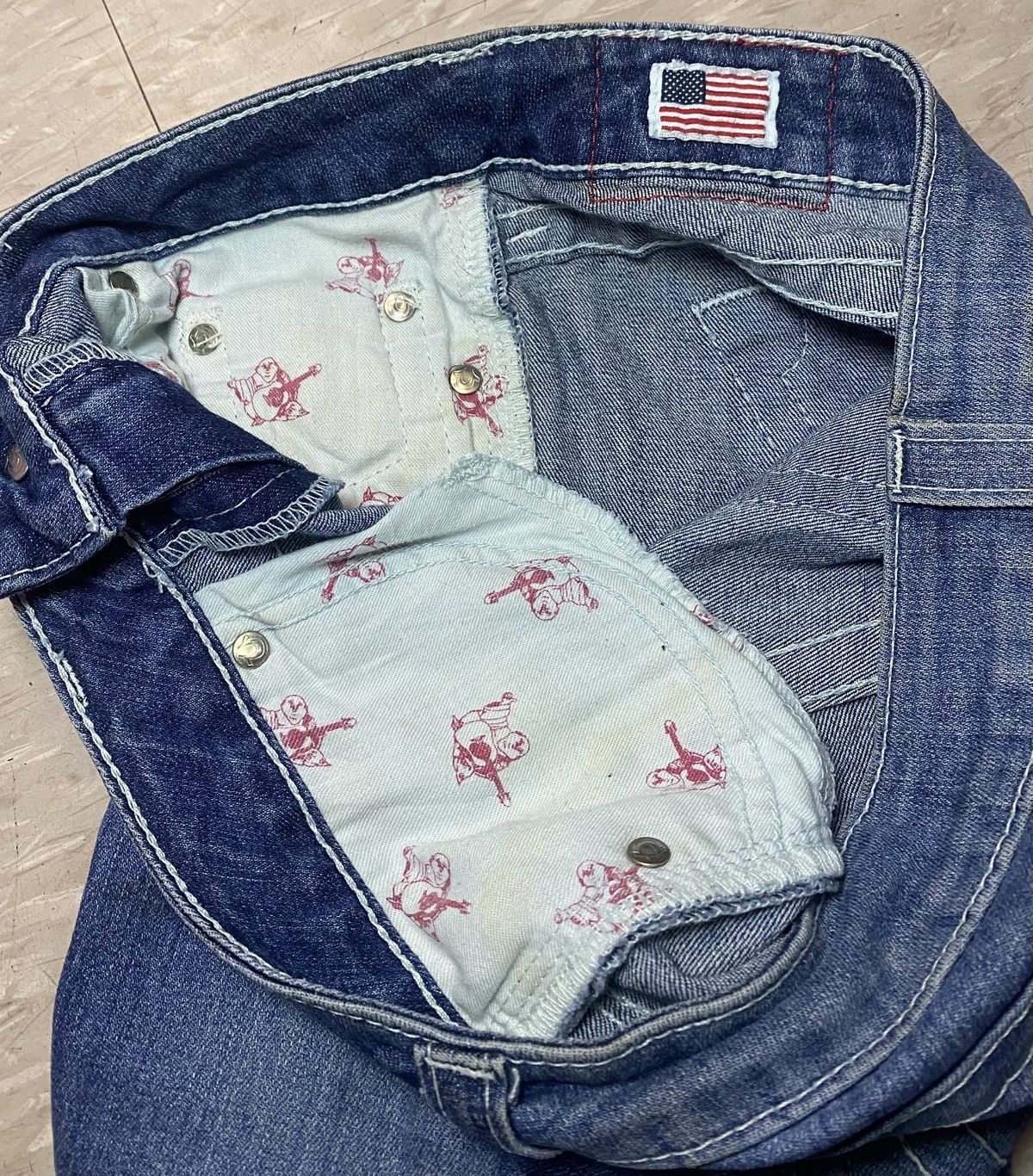 If Six Was Nine × True Religion × Vintage True religion flare denim jeans Size 30" / US 8 / IT 44 - 12 Thumbnail
