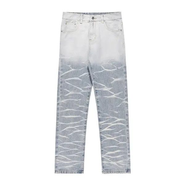 VIBE fade washed pattern jeans Size US 34 / EU 50 - 6 Thumbnail