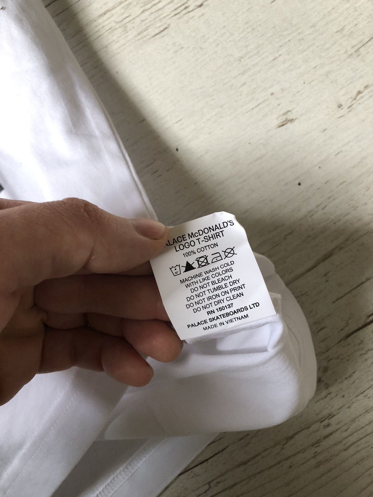 Palace t-shirt palace mcdonald's Size US M / EU 48-50 / 2 - 5 Thumbnail