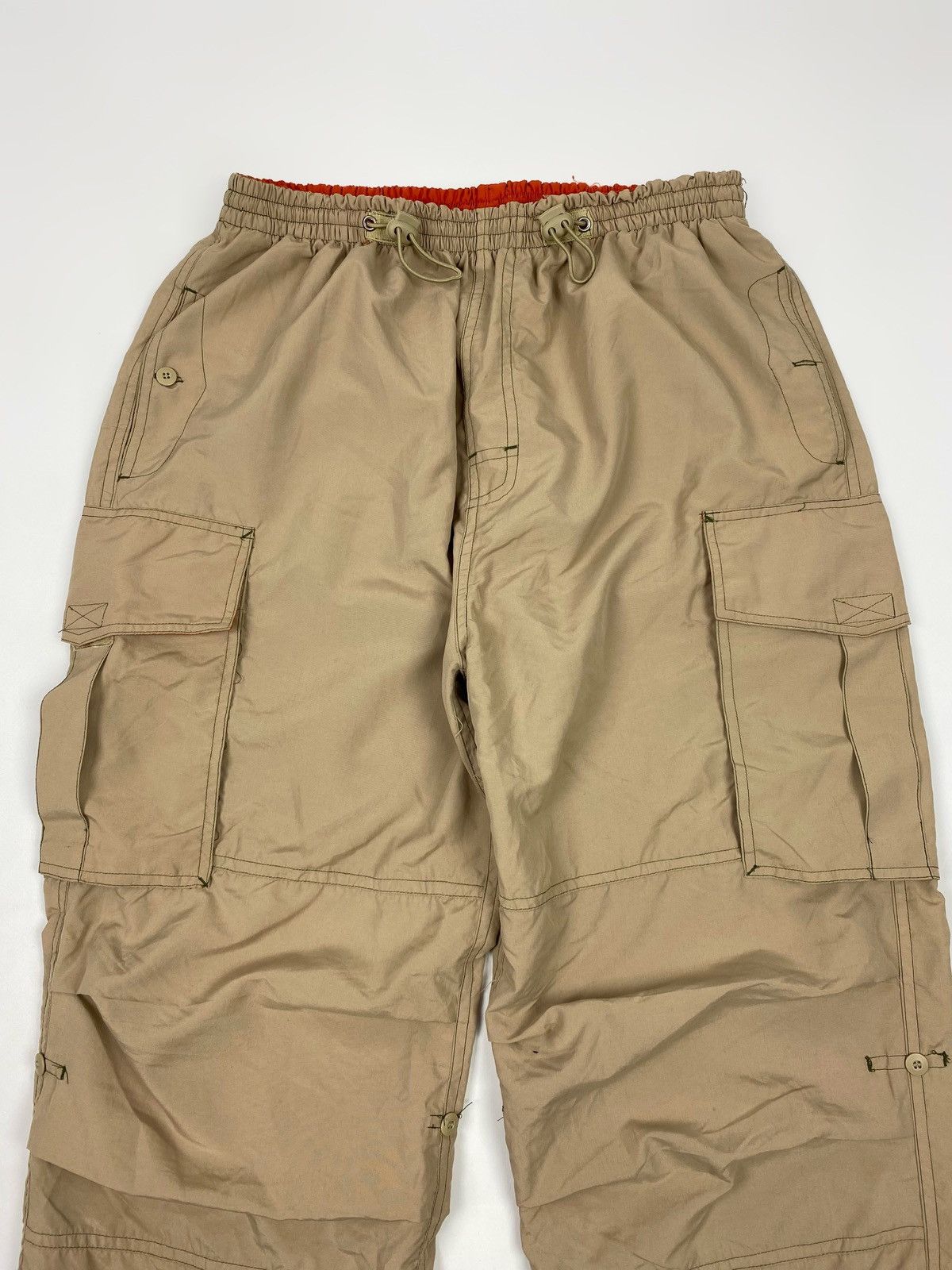 Vintage Y2K Vintage CSActive Lightweight Parachute Cargo Pants Size US 34 / EU 50 - 4 Thumbnail
