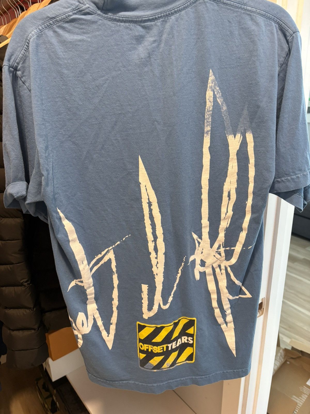 DENIM TEARS × Virgil Abloh off set tears shirt Size US S / EU 44-46 / 1 - 2 Thumbnail