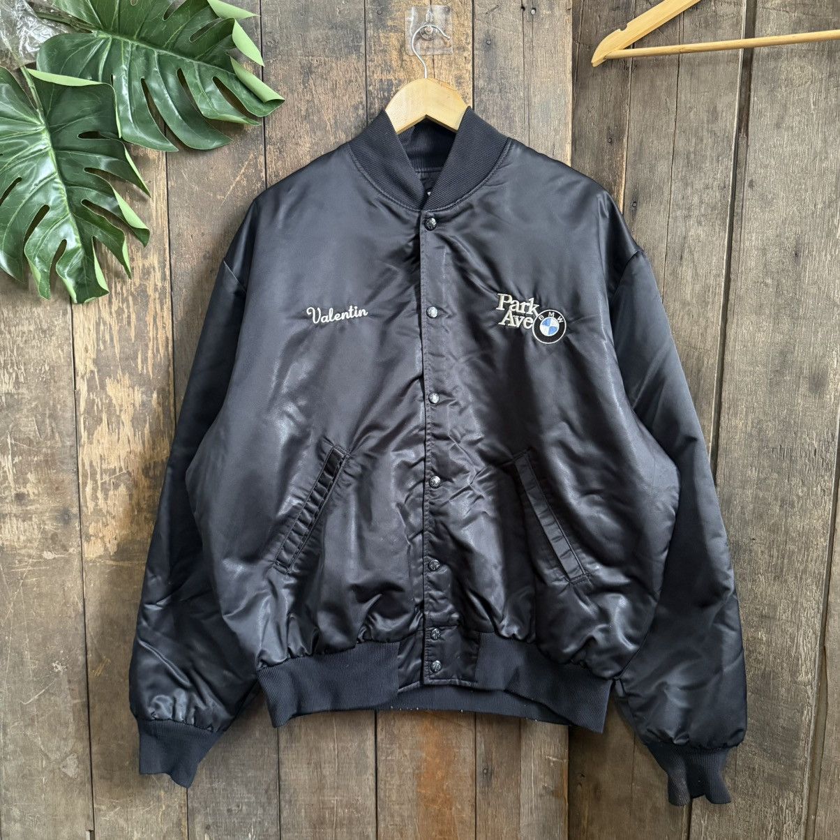 BMW Vintage BMW Park Avenue Birdie Bomber Jacket Size US L / EU 52-54 / 3 - 2 Thumbnail