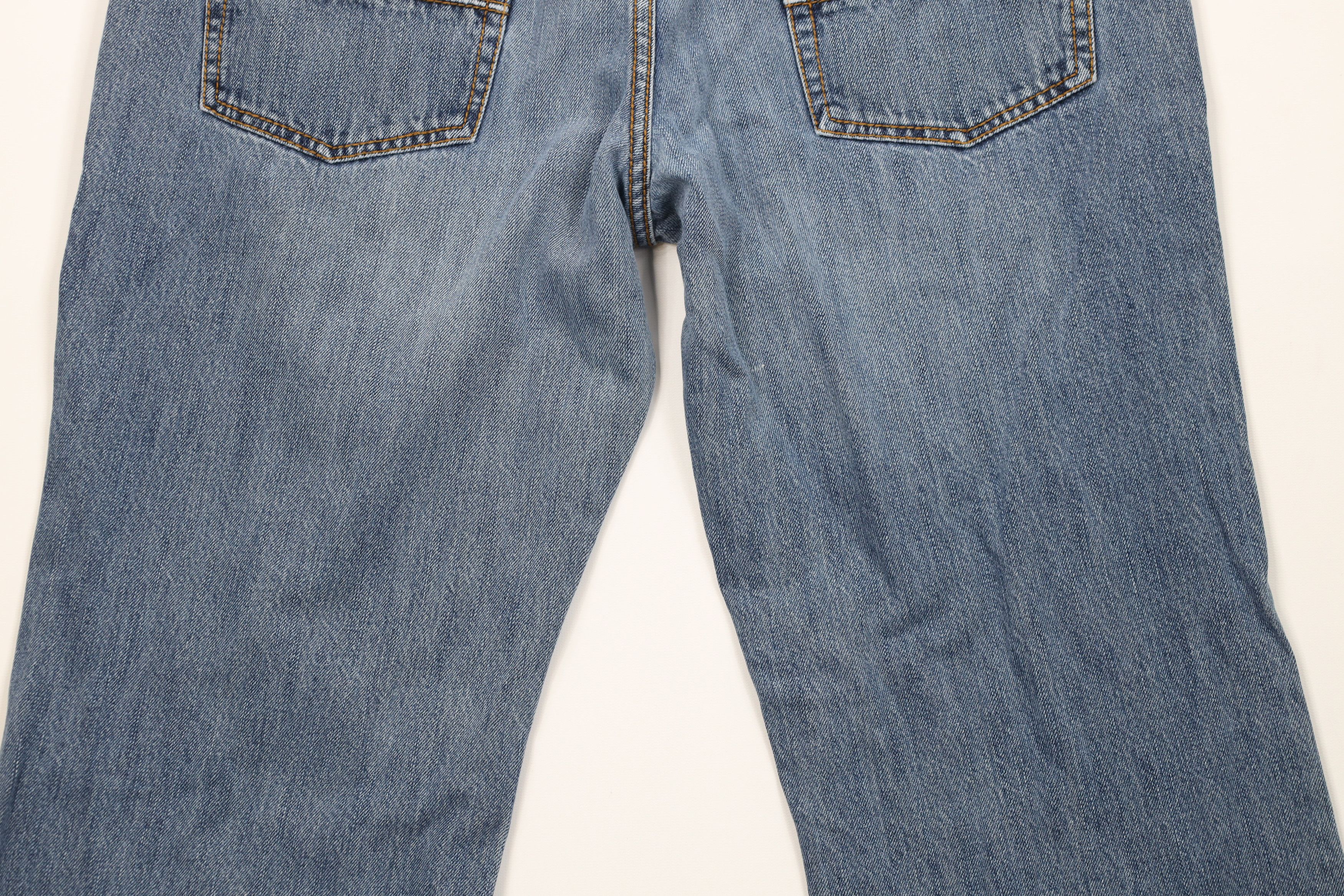 Aeropostale Vintage Y2K Aeropostale Wide Leg Bootcut Denim Jeans Blue Size US 36 / EU 52 - 12 Thumbnail