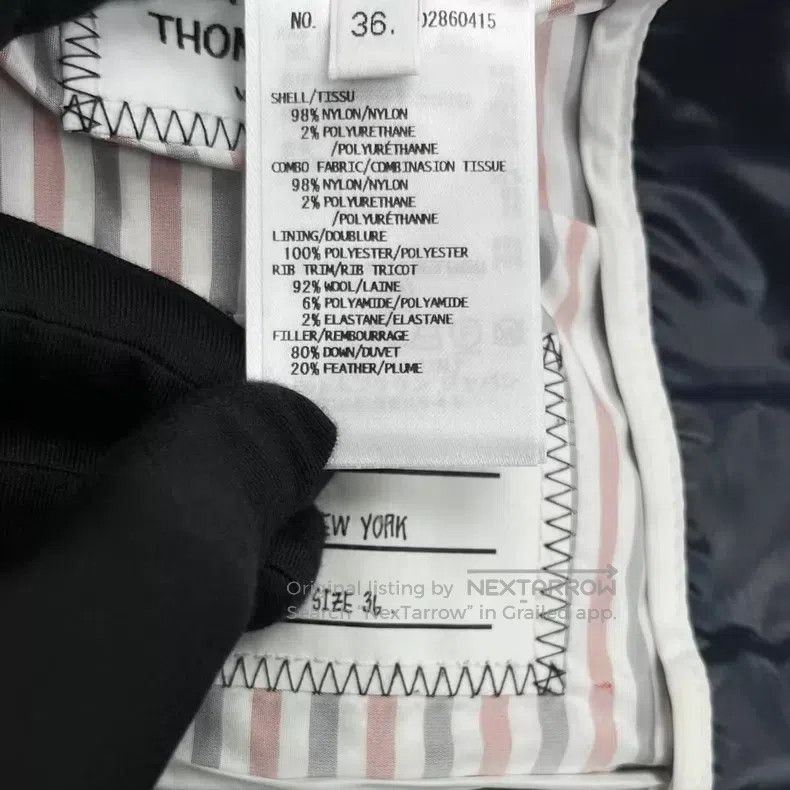 Thom Browne Thom Browne Navy Blue Vest Vest Jacket Size XS / US 0-2 / IT 36-38 - 4 Thumbnail