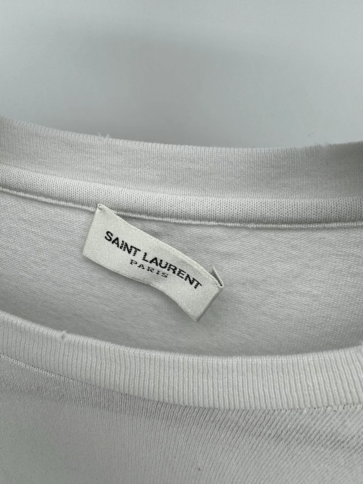 Yves Saint Laurent Saint Laurent Graphic Logo T Shirt S Small Size US S / EU 44-46 / 1 - 3 Thumbnail