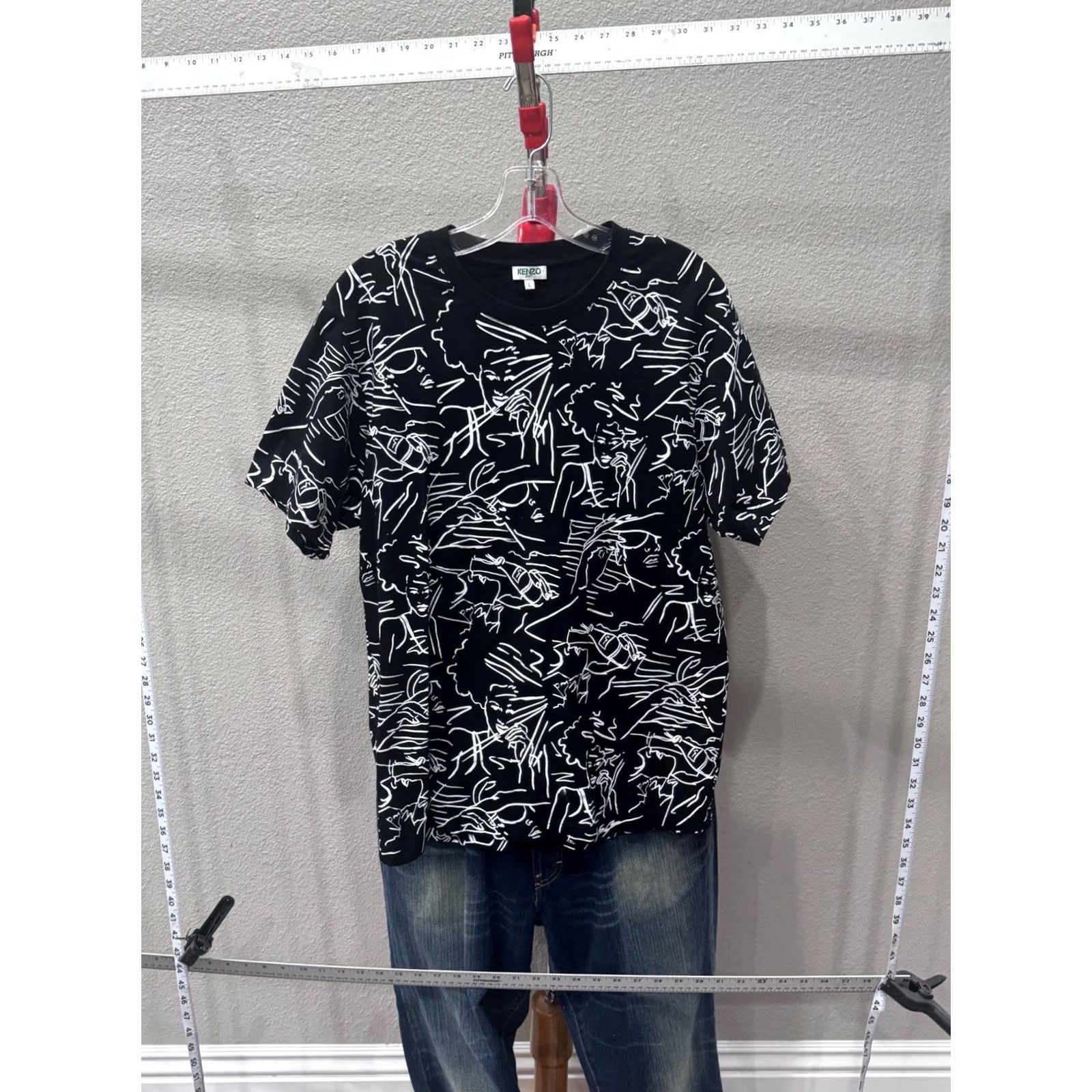 Kenzo WOMENS Kenzo Paris Antonio Lopez Large L TEE T SHIRT Shirt Womens Multicolor L 90s Size L / US 10 / IT 46 - 2 Thumbnail