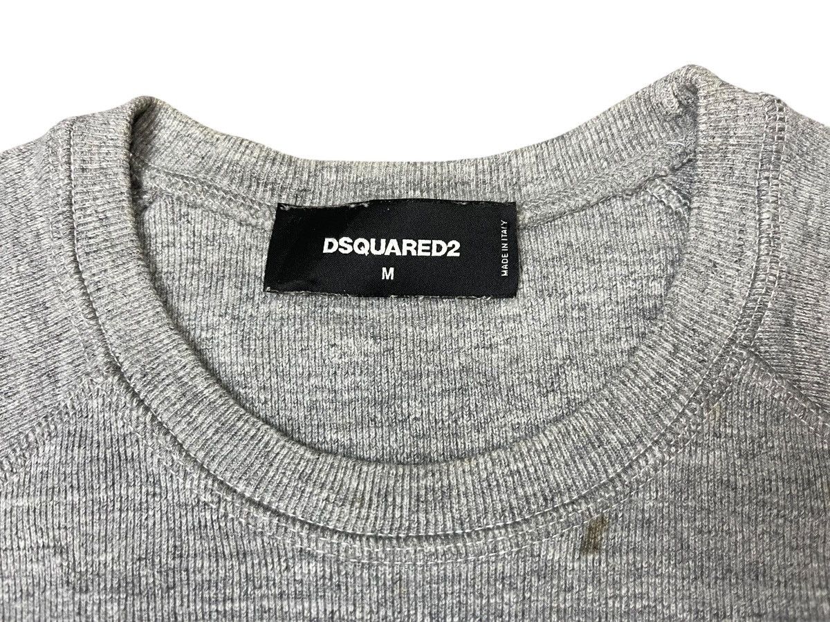 Dsquared2 Vintage Dsquared2 Twins Short Sleeve Sweatshirt Size US M / EU 48-50 / 2 - 3 Thumbnail