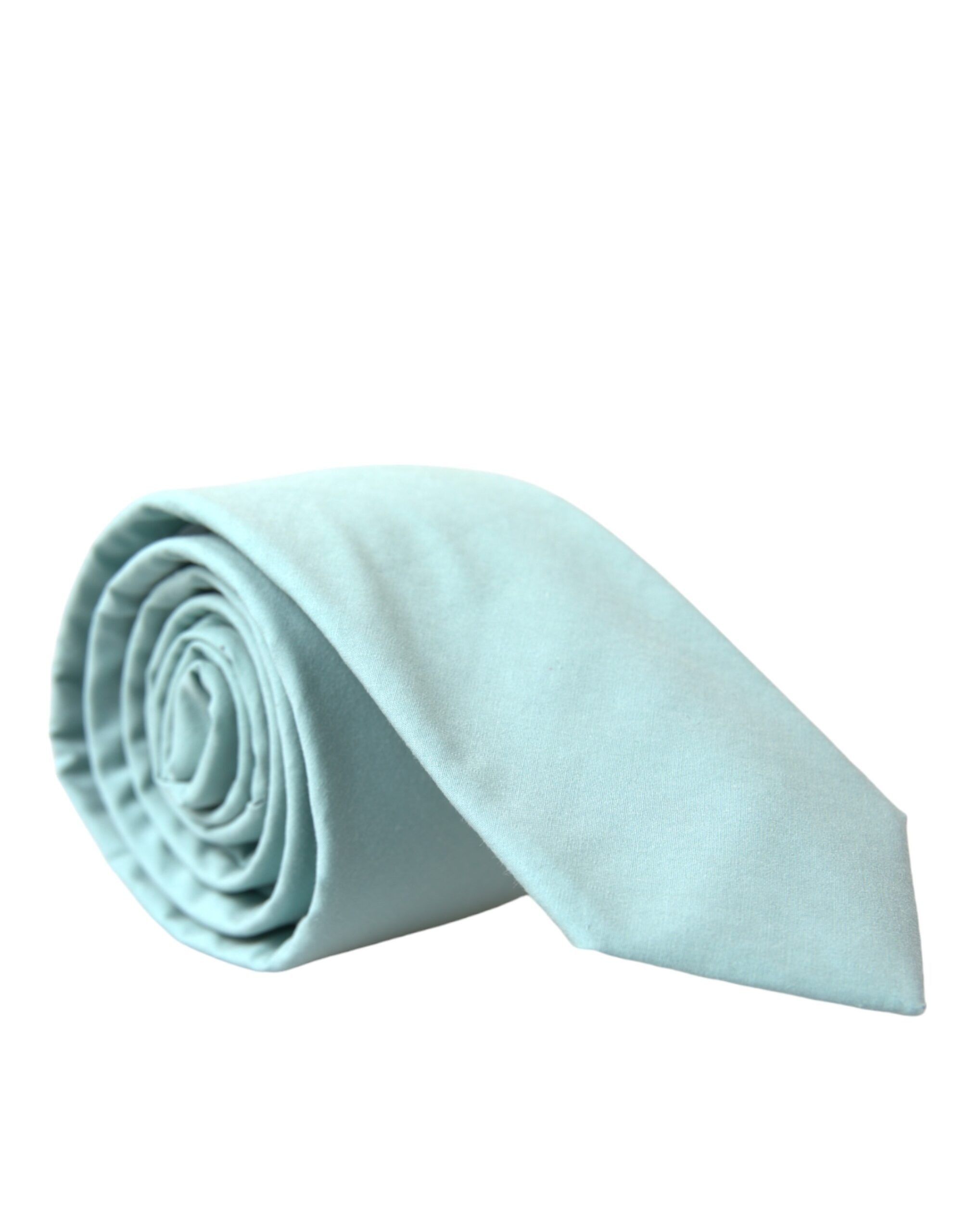 Dolce & Gabbana Mint Green Cotton Adjustable Tie Men's Men Size ONE SIZE - 1 Thumbnail