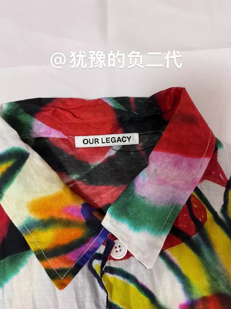 Our Legacy our legacy Floral graffiti casual men's and women's short-s Size US S / EU 44-46 / 1 - 3 Thumbnail