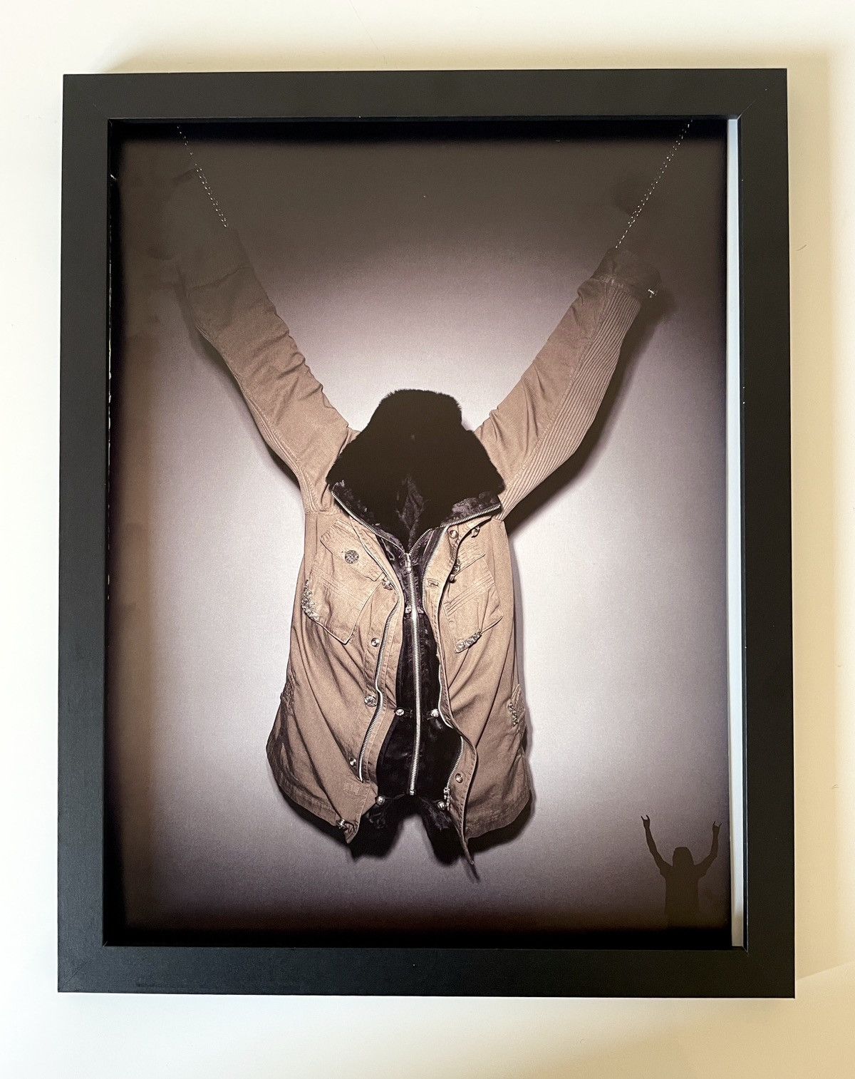 Chrome Hearts × Vintage Chrome Hearts jacket 9x11 Framed poster Size ONE SIZE - 1 Thumbnail