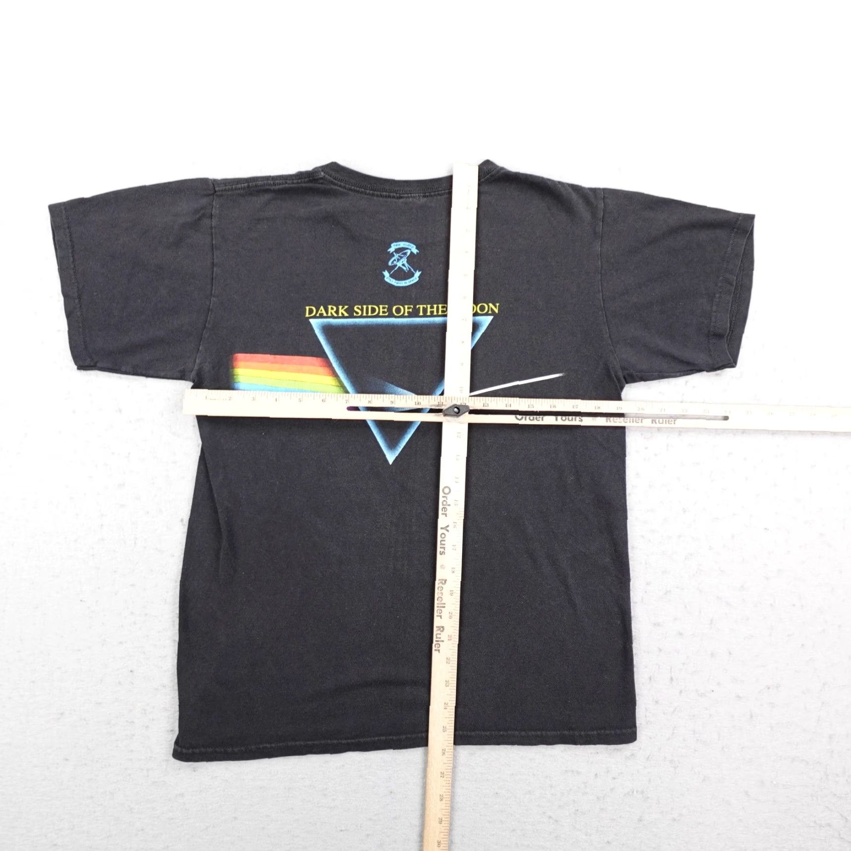 Anvil VINTAGE Pink Floyd Shirt Mens M Black Dark Side Of The Moon Band Tee Y2K Size US M / EU 48-50 / 2 - 7 Thumbnail