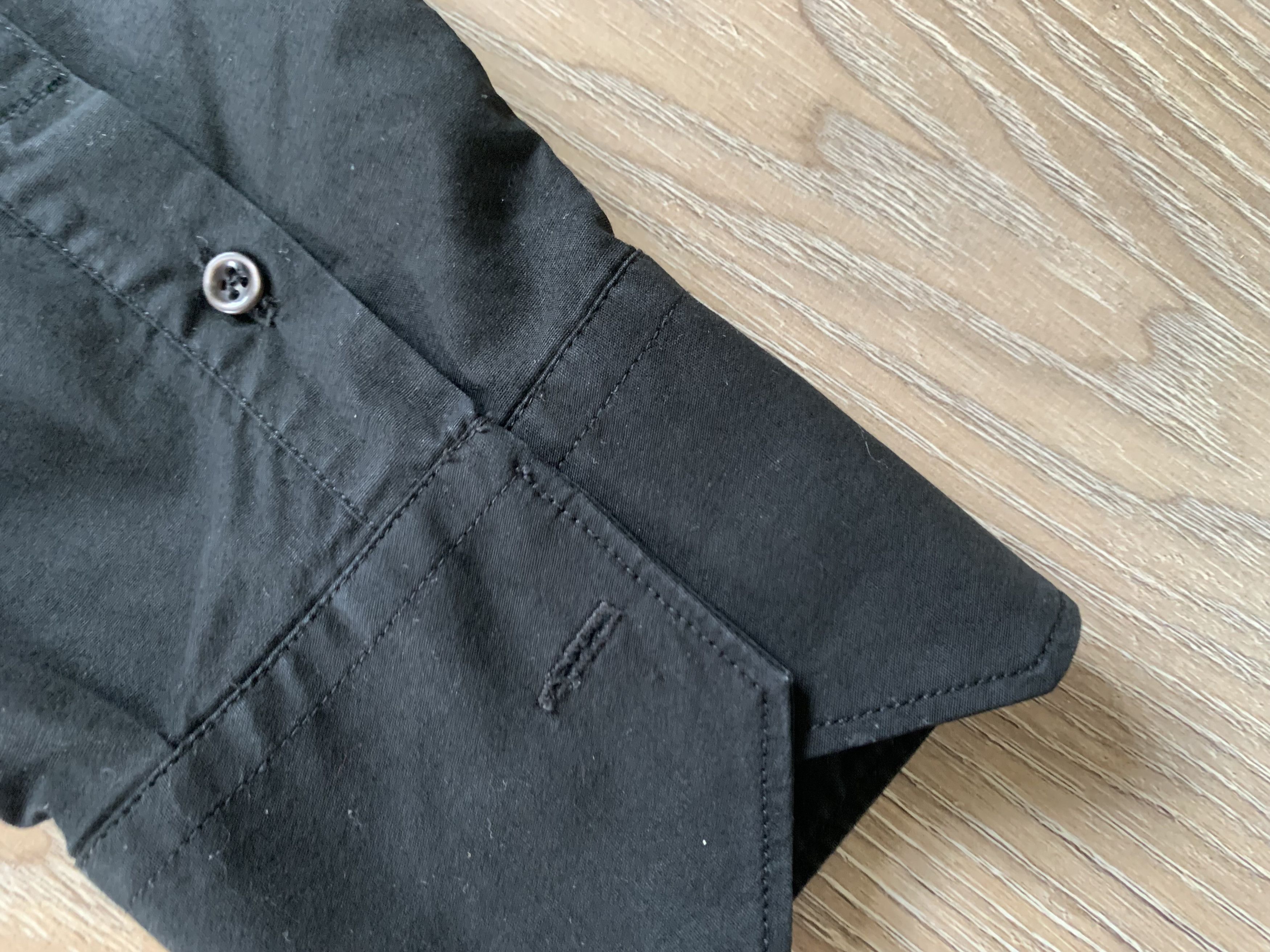 Gianfranco Ferre Archival Gianfranco Ferre Men's Black Long Sleeve Shirt Size US XS / EU 42 / 0 - 9 Thumbnail