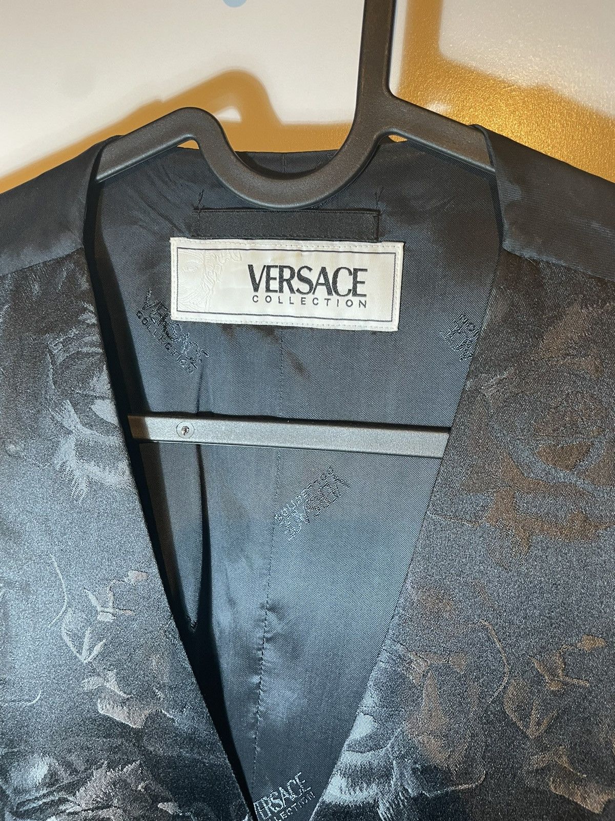 Versace Rare 90s Gianni Versace Silk Vest jacket Size US M / EU 48-50 / 2 - 4 Thumbnail