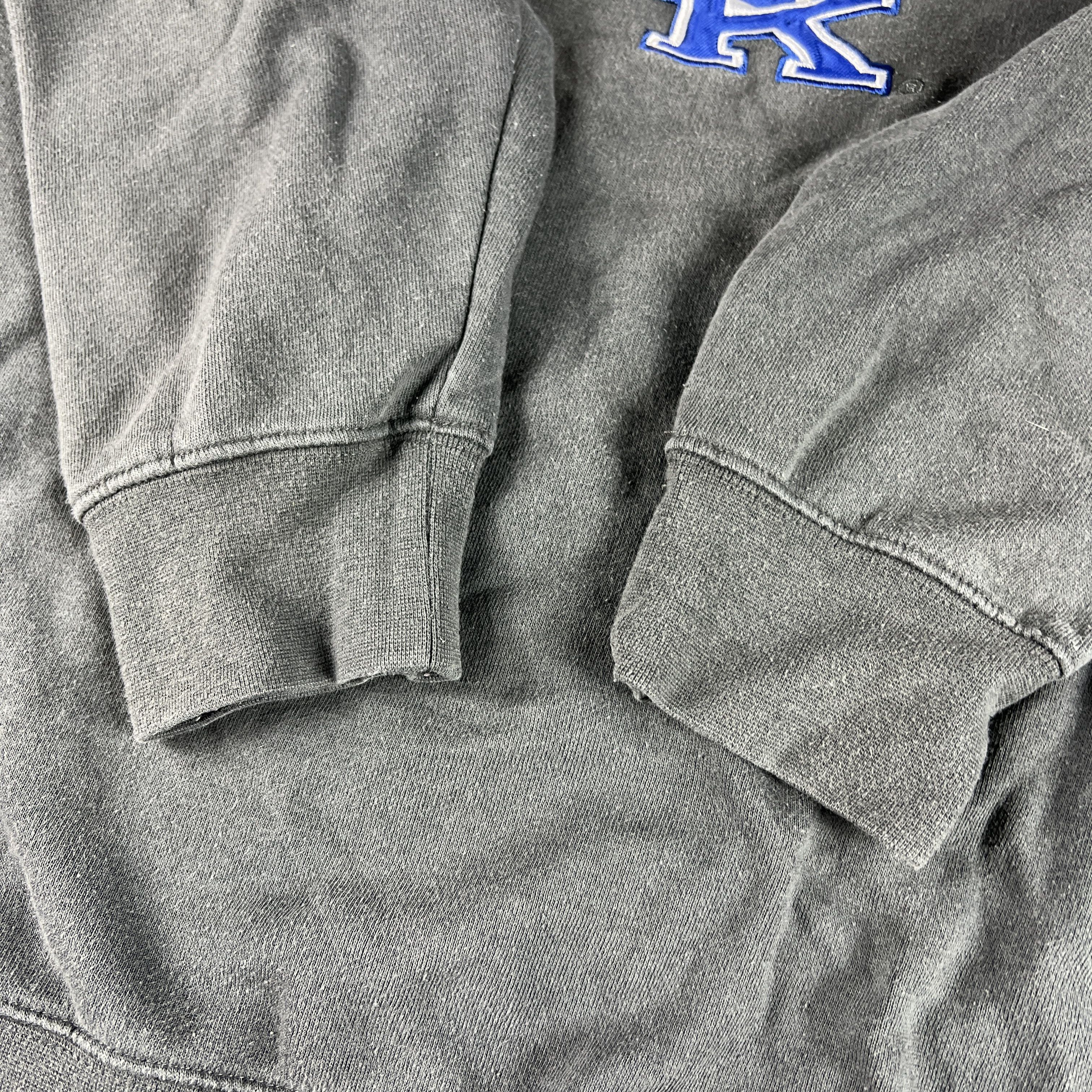 NCAA Stadium Kentucky Wildcats Sweatshirt Grey Faded Crewneck Size US XXL / EU 58 / 5 - 6 Thumbnail