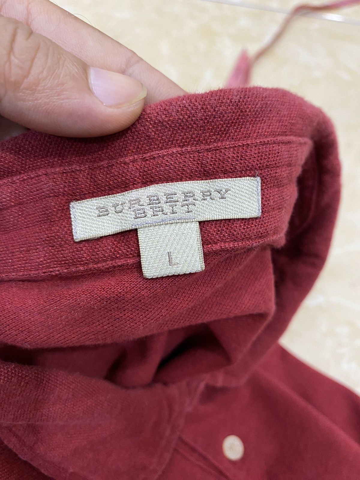 Burberry Burberry Brit Poloshirt Size US L / EU 52-54 / 3 - 5 Thumbnail