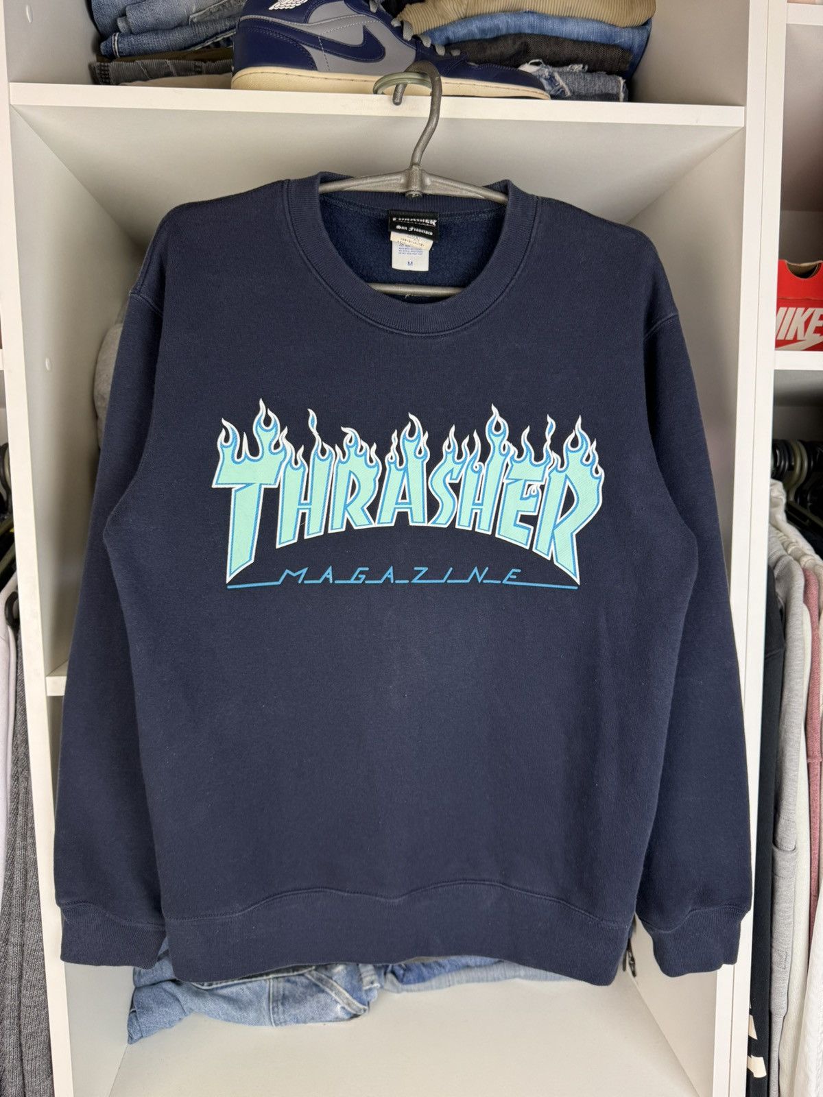 Thrasher Thrasher Magazine Flame Logo Sweatshirt Size US M / EU 48-50 / 2 - 1 Thumbnail
