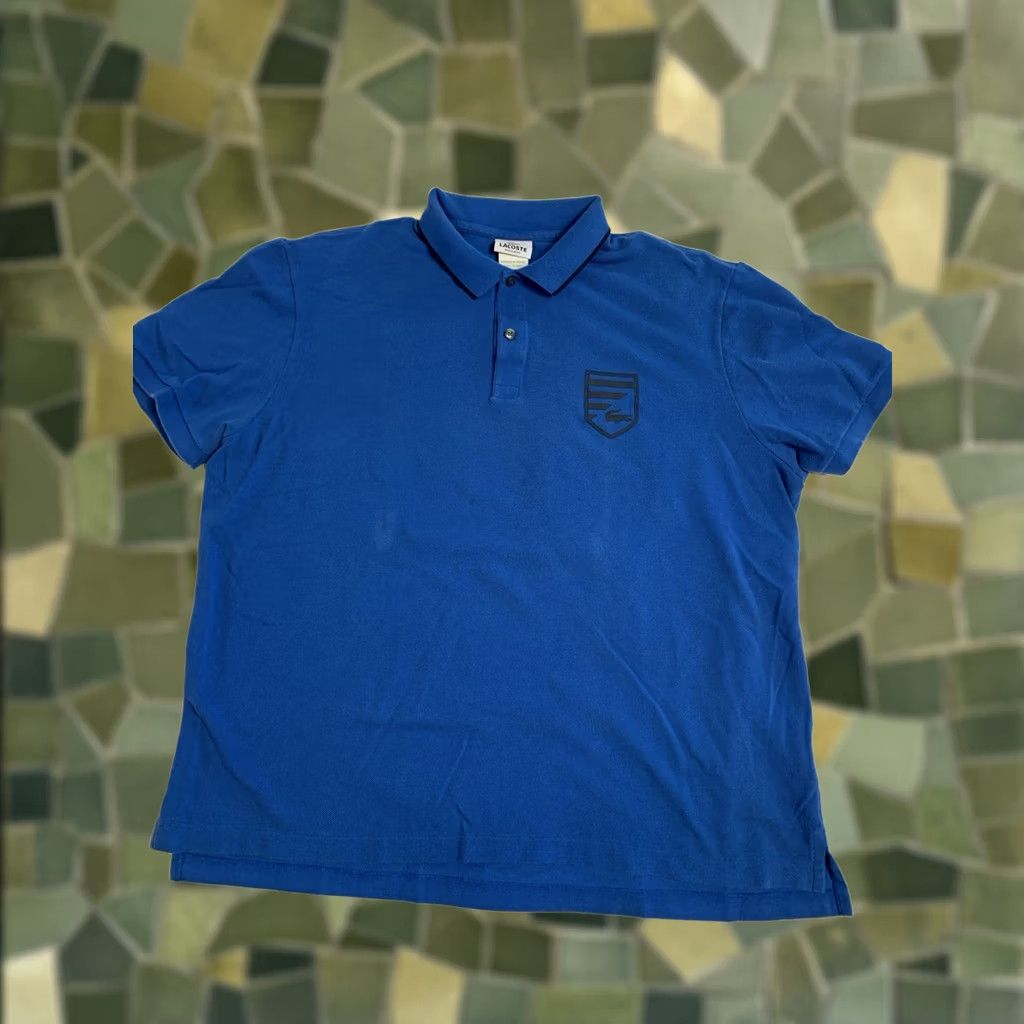 Lacoste Lacoste Polo Shirt Mens 8 Blue Regular Fit Short Sleeve Golf Alligator Crocodile Tennis Rugby Classic Designer Preppy Pattern Solid Casual Wear Men Size US M / EU 48-50 / 2 - 1 Thumbnail