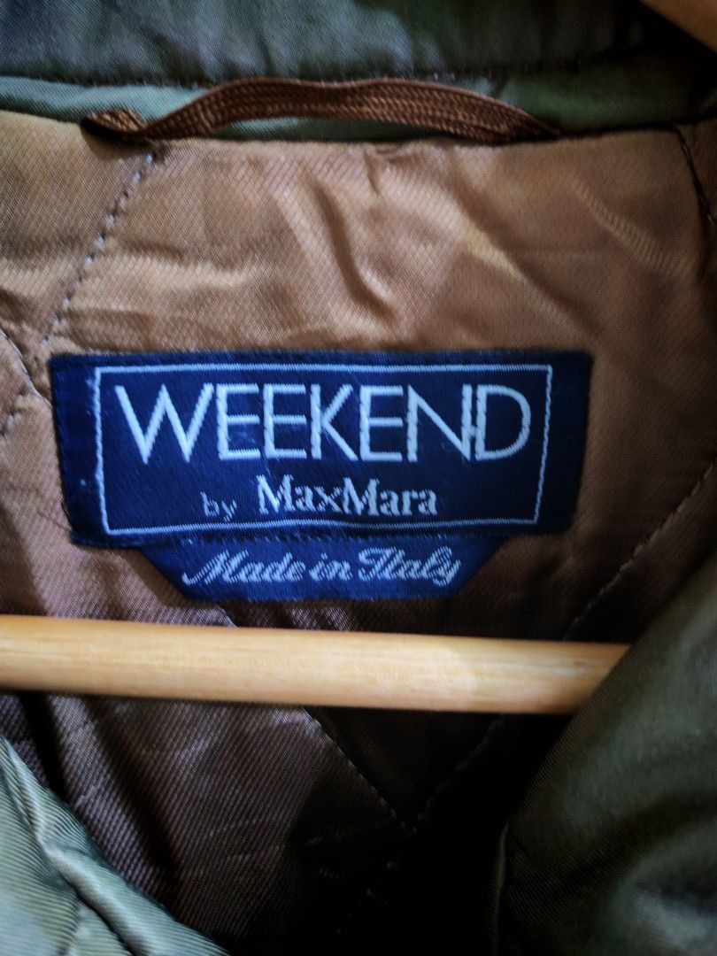 Weekend Max Mara Weekend by MaxMara Olive Quilted Jacket Made in Italy Size M / US 6-8 / IT 42-44 - 9 Thumbnail