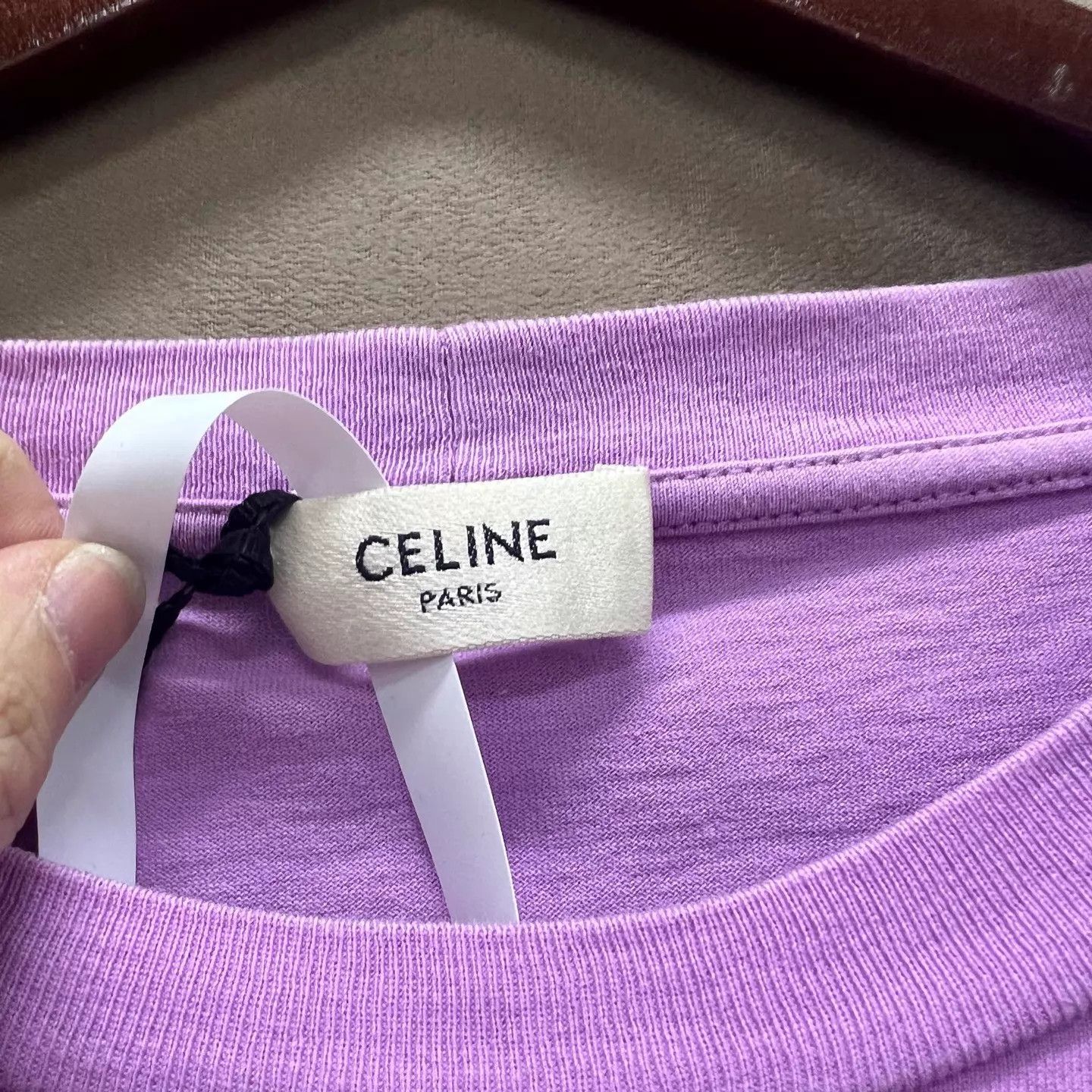 Celine Celine NWT Big Chest Logo SS Tee Size S ys002587 Size S / US 4 / IT 40 - 3 Thumbnail