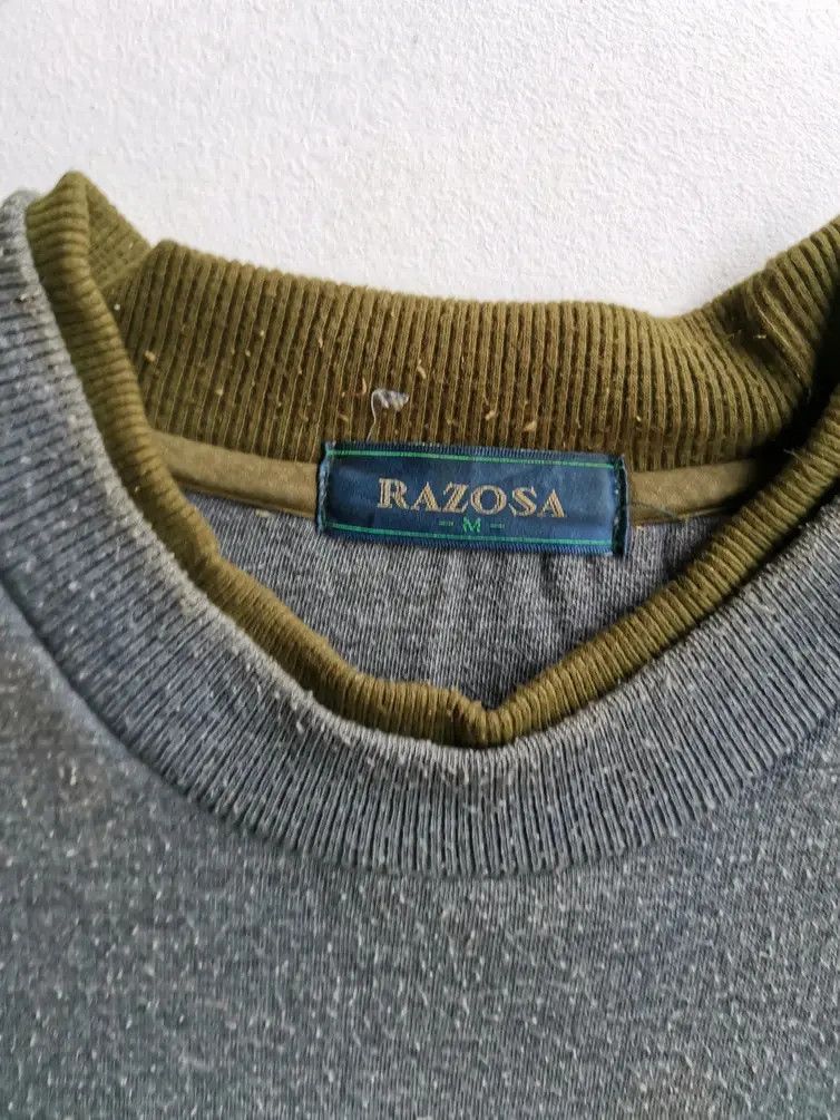 Japanese Brand Vtg Razosa Best Casual Life Embroidered Big Logo Sweatshirt Size US M / EU 48-50 / 2 - 4 Thumbnail