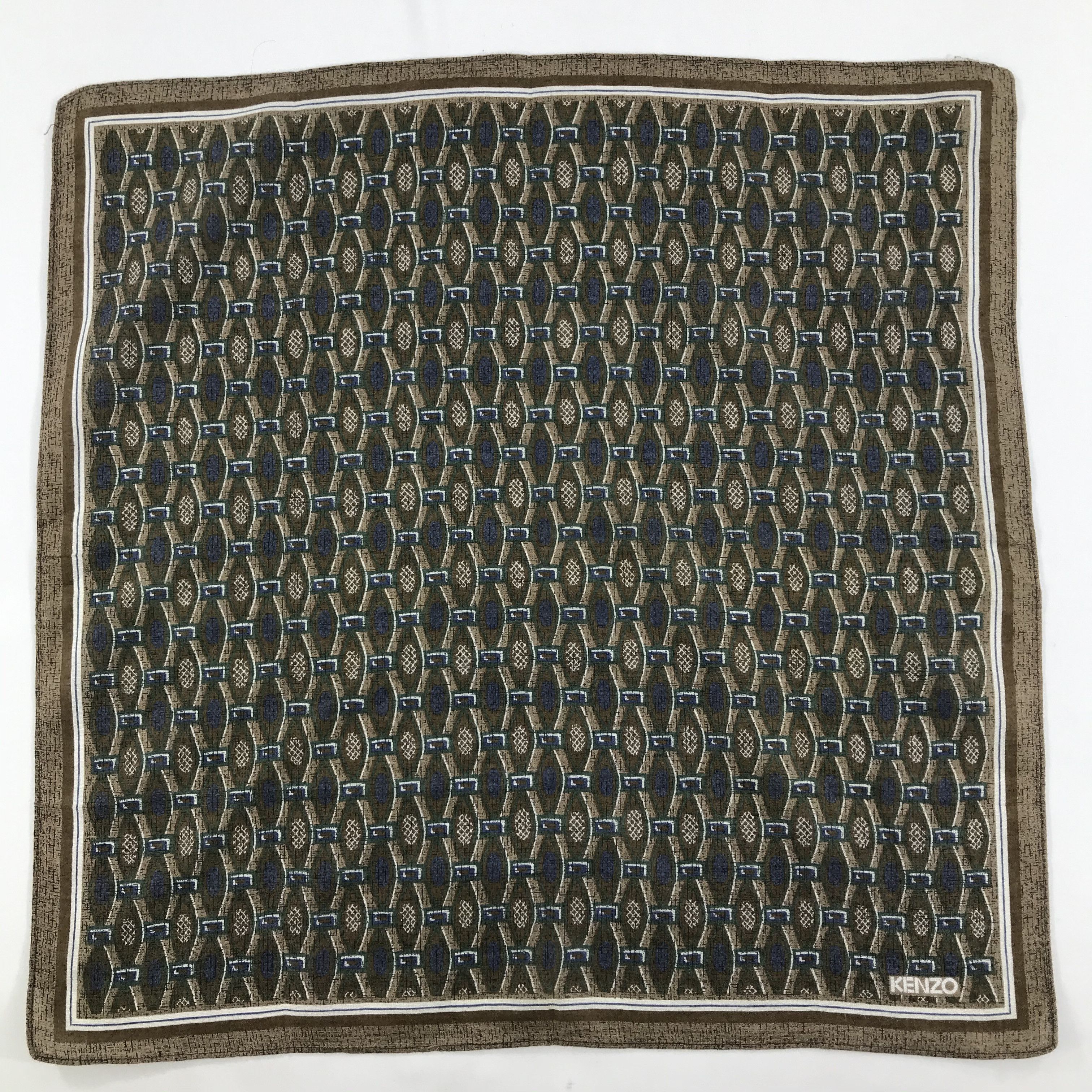 Kenzo × Vintage Kenzo Bandana / Handkerchief / Neckerchief - S1416 Size ONE SIZE - 1 Thumbnail