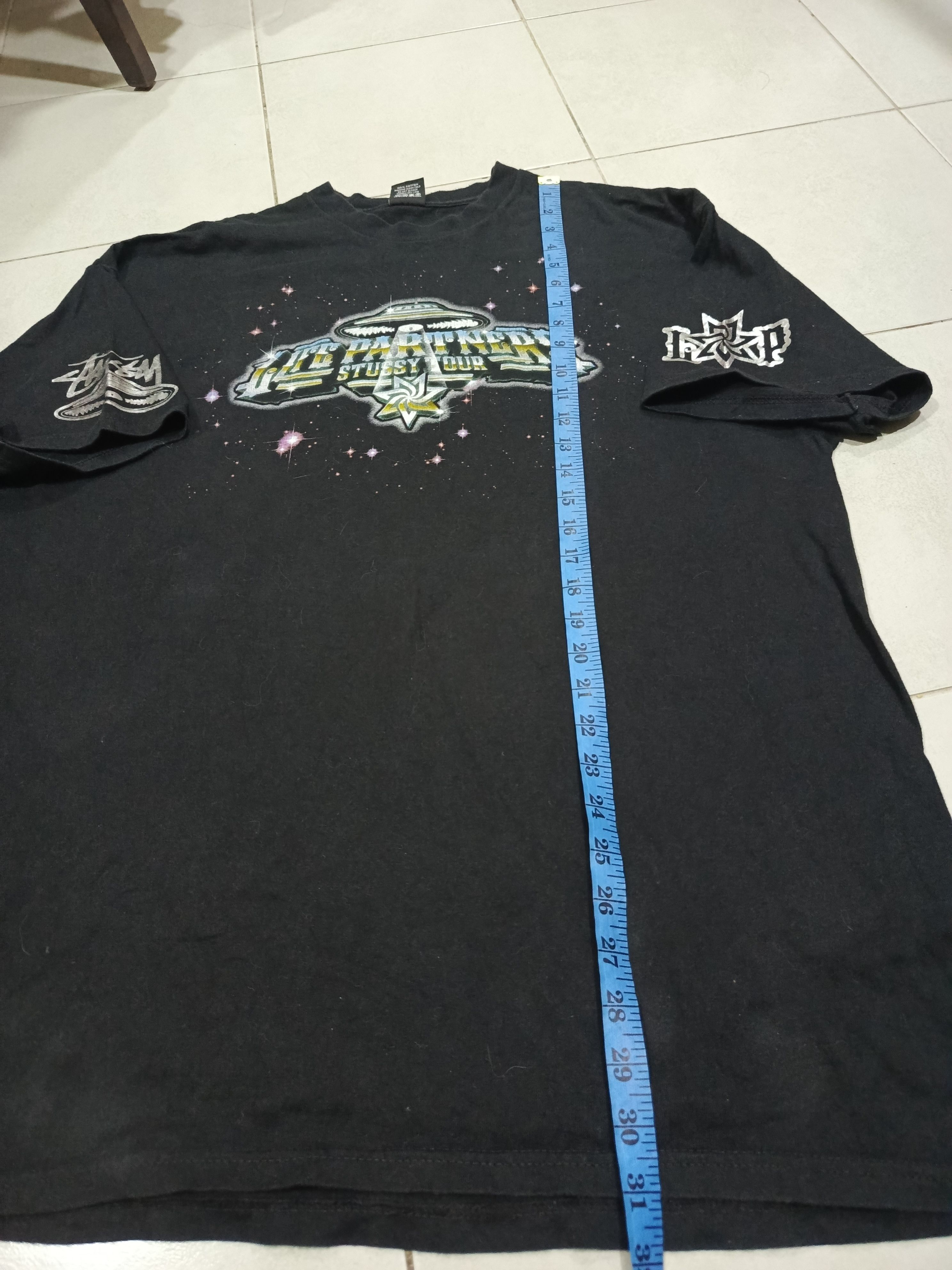 Stussy RARE!! Life Partners Stussy Tour T-shirt Size US XL / EU 56 / 4 - 9 Thumbnail