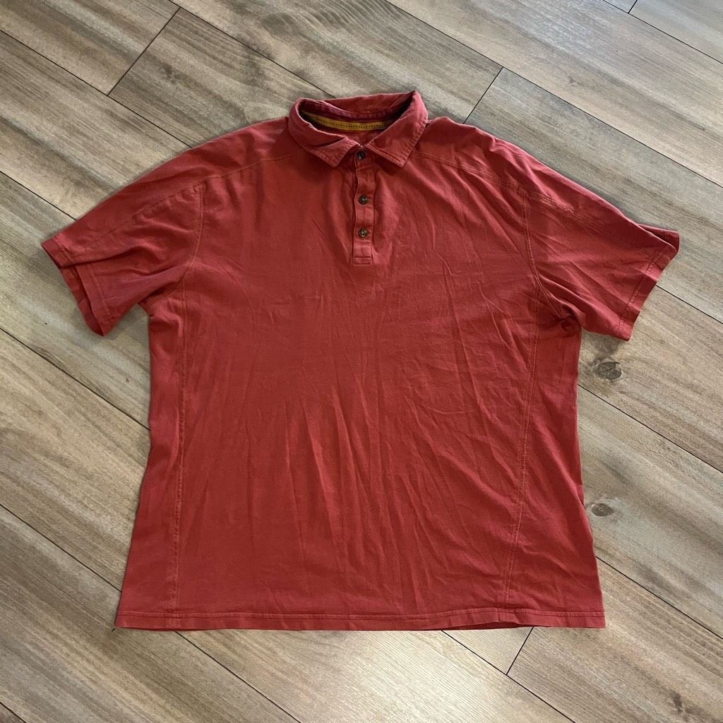 Kuhl Kuhl WildFibre Rust Colored Athletic Buttonup Shirt Men 2XL Size US XXL / EU 58 / 5 - 1 Thumbnail