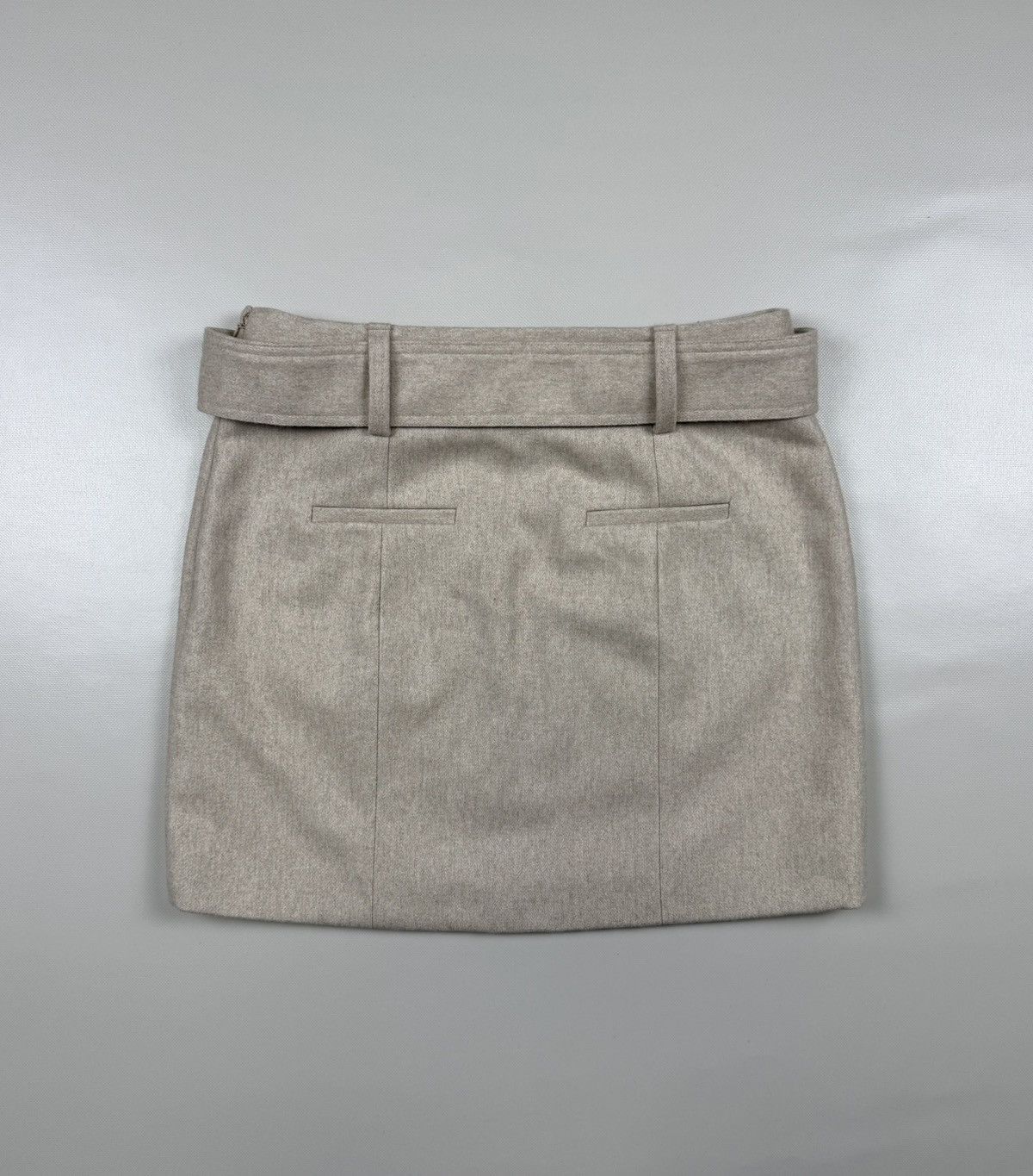 Sezane Sezane Gellie Wool Polyamide Cashmere Mini Skirt Size 42 Size 30" / US 8 / IT 44 - 5 Thumbnail
