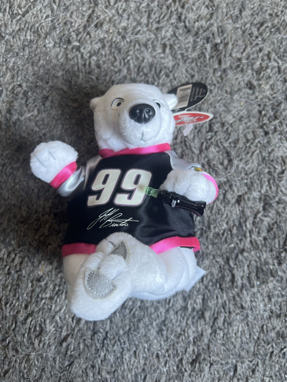 Coca Cola 1999 Coca-Cola NASCAR Jeff Burton Plush Size ONE SIZE - 1 Thumbnail