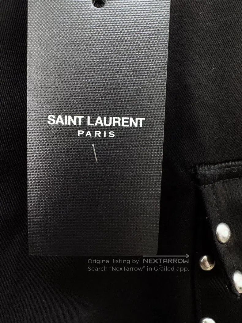 Saint Laurent Paris Saint Laurent Paris size S Studded Shorts Size 24" / US 00 / IT 34 - 3 Thumbnail