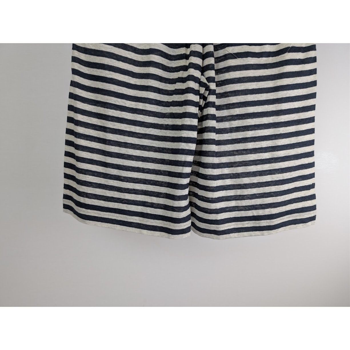 Gucci o1rshd1 Striped Linen Jersey Basket Pant in Navy/Milk Size US 30 / EU 46 - 11 Thumbnail