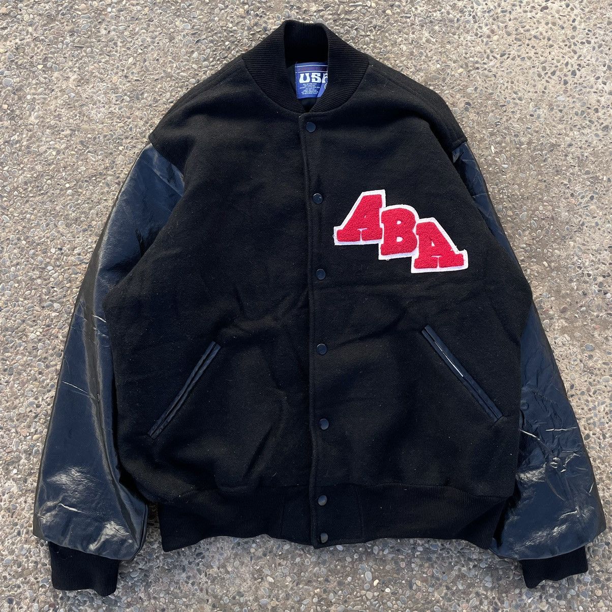 Vintage Very Rare 1993 ABA BMX Racing Varsity Jacket Size US XL / EU 56 / 4 - 3 Thumbnail