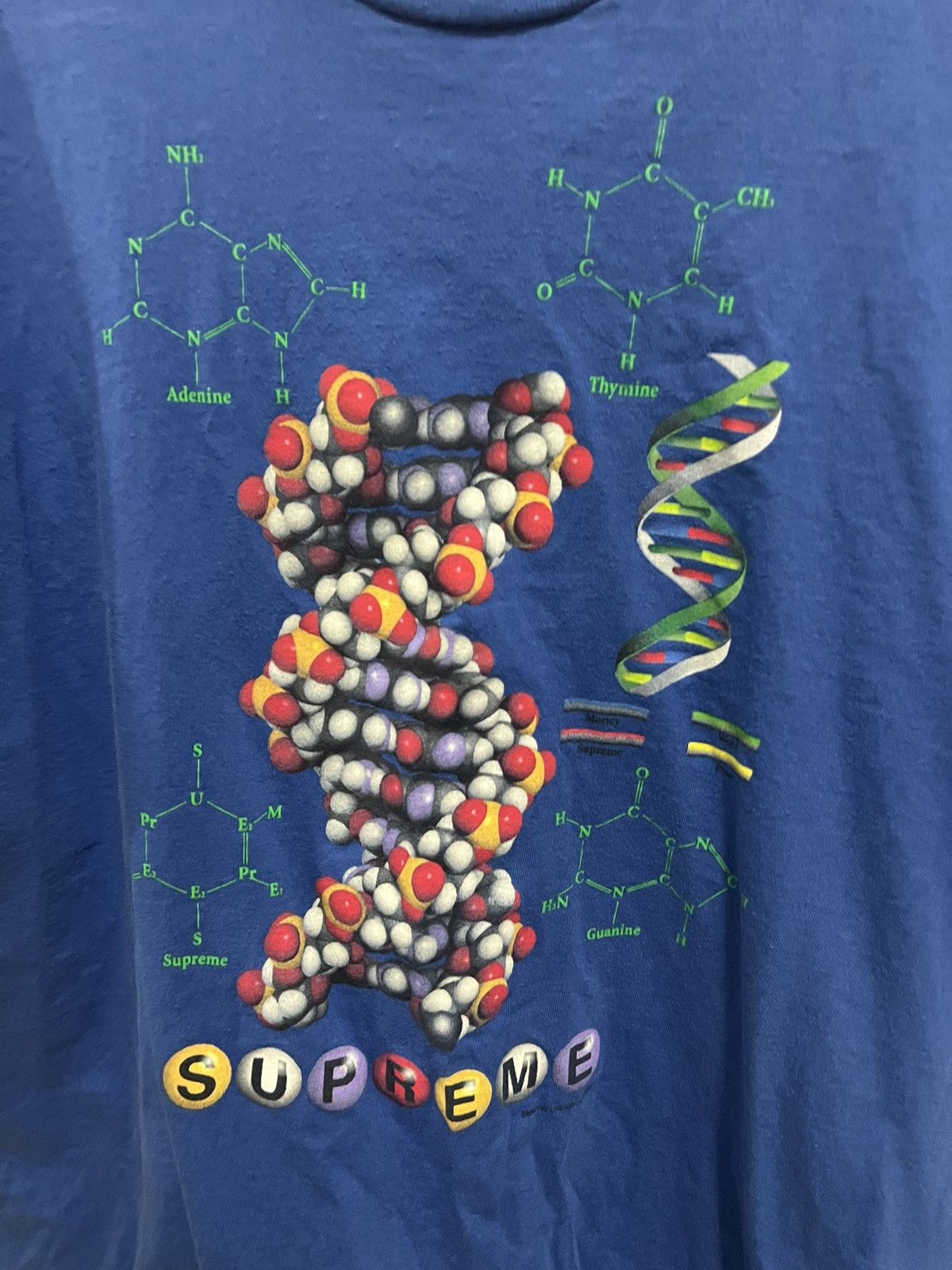 Supreme Supreme DNA Tee Size US L / EU 52-54 / 3 - 2 Thumbnail