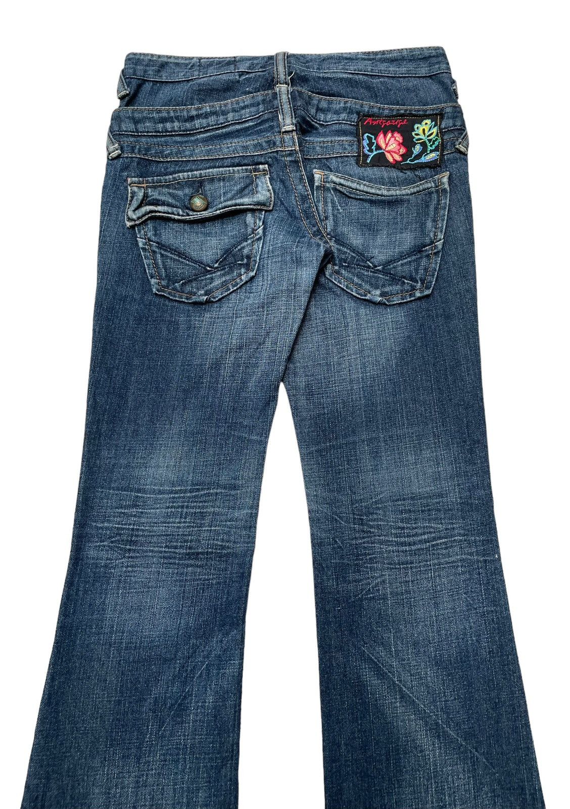 Japanese Brand × Vintage Vintage Brand Antgauge Flared Jeans 2000s Size US 29 - 6 Thumbnail