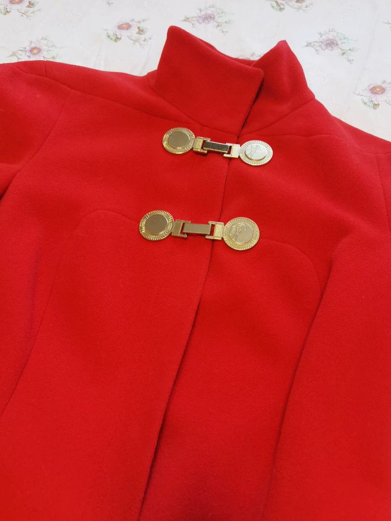 Versace Versace Wool and cashmere coats Size L / US 10 / IT 46 - 5 Thumbnail