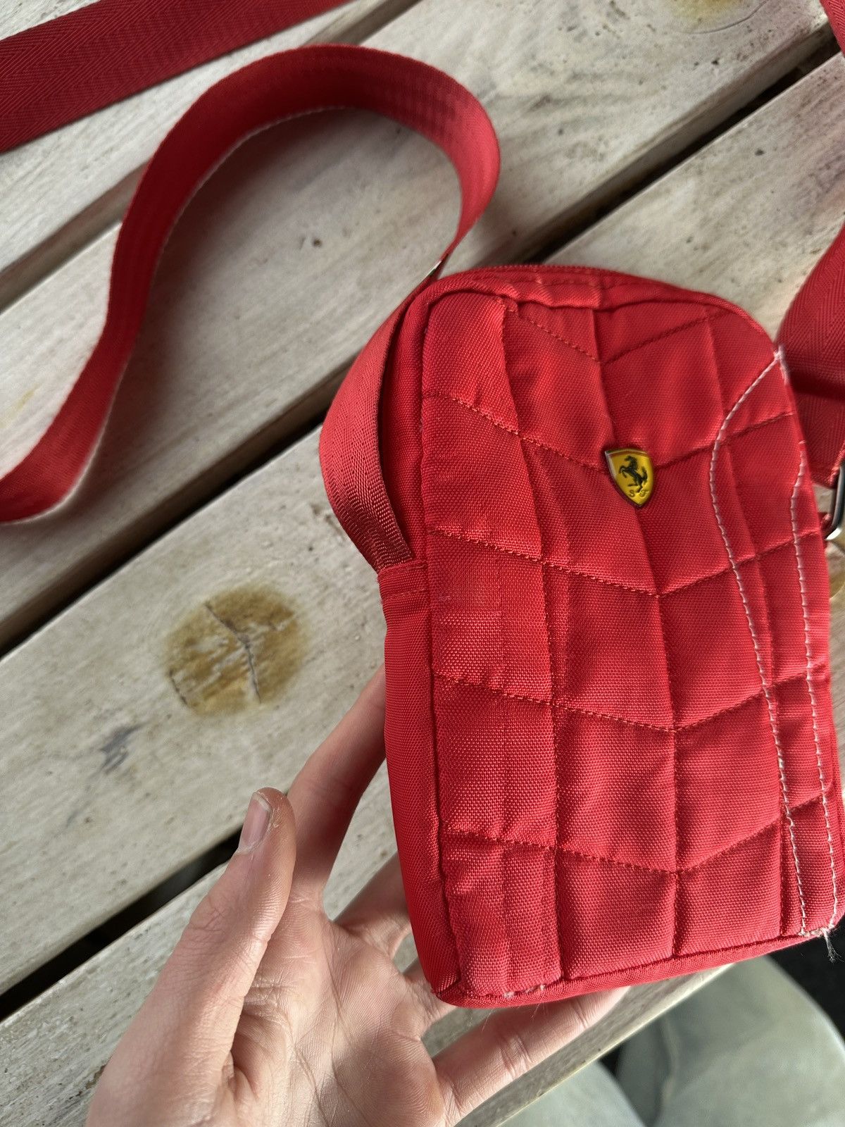 Ferrari 🚨 FERRARI SCUDERIA CG MOBILE RED MEN BAG WITH LOGO Size ONE SIZE - 3 Thumbnail