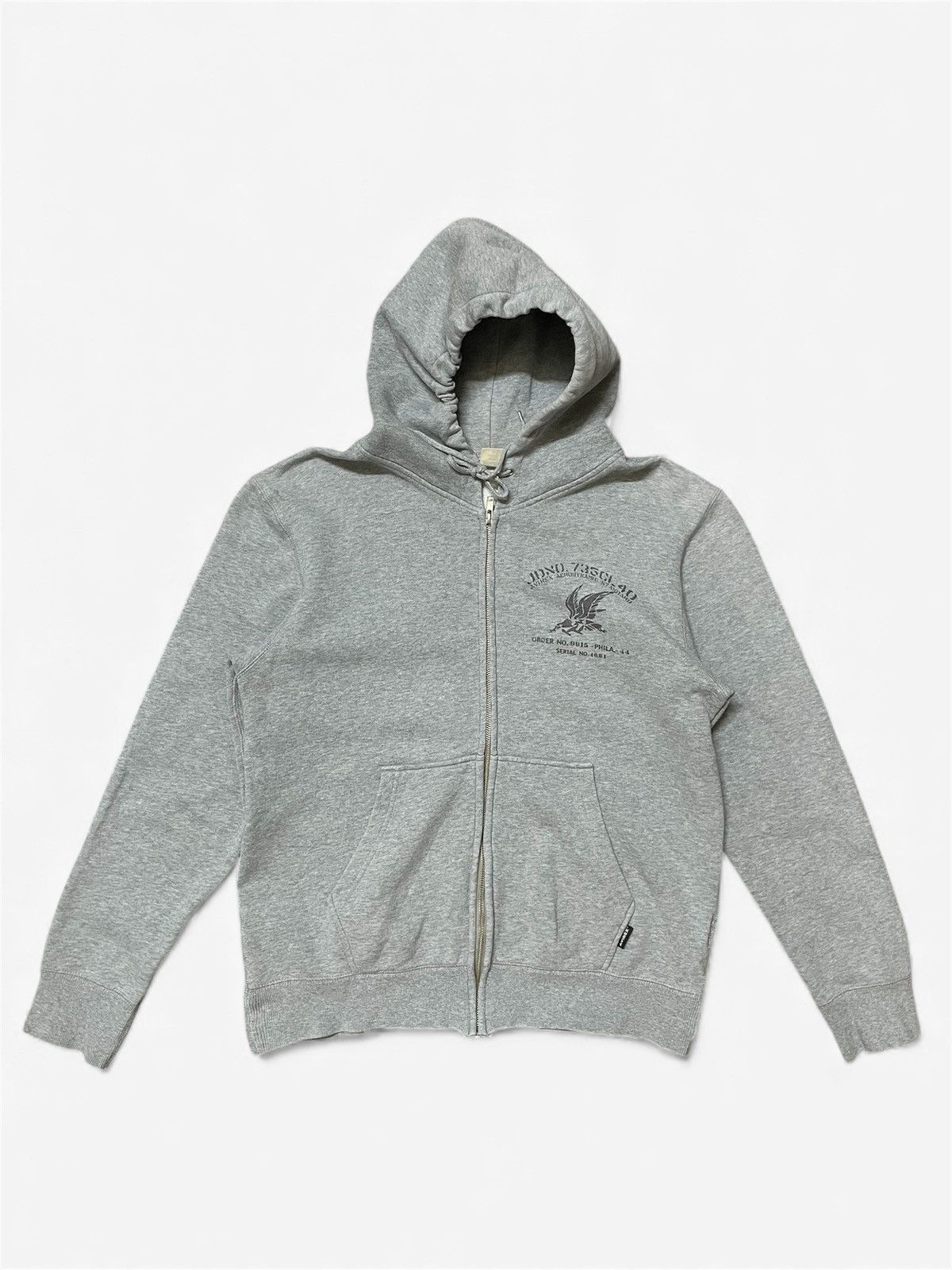 Avirex avirex grey hoodie Size US L / EU 52-54 / 3 - 2 Thumbnail