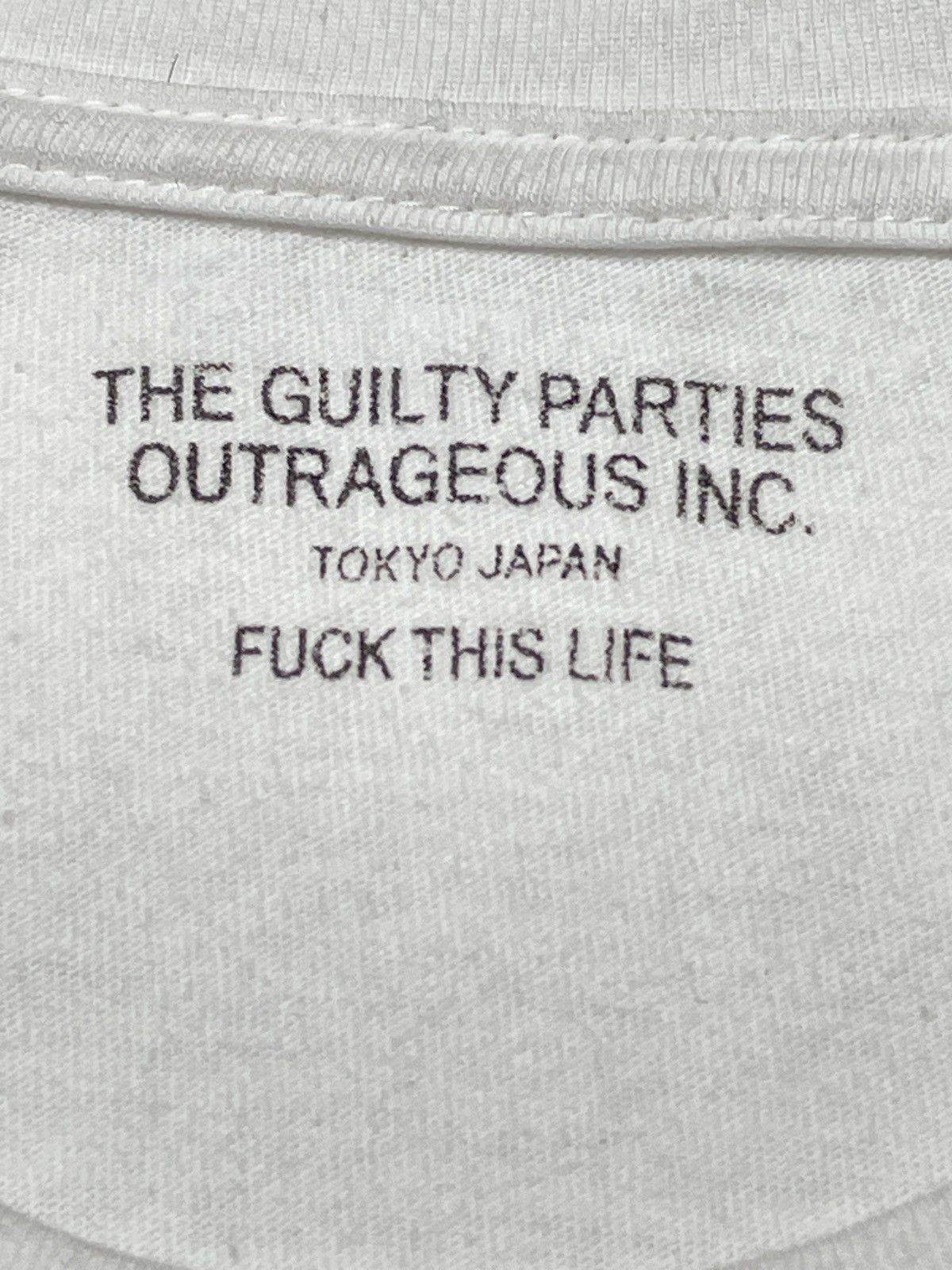 Japanese Brand × Vintage × Wacko Maria Vintage Japanese Brand Guilties Party T-Shirt 2000s Size US S / EU 44-46 / 1 - 6 Thumbnail