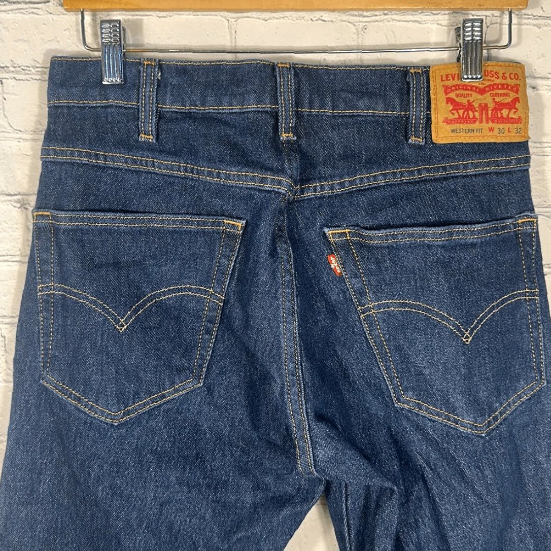 Levi's Levi’s Workwear Jeans Mens Dark Wash W30 L32 Strong Denim Straight Blue 30" Inseam Regular Denim Jeans Men's Workwear Mens Blue 30 32 Levi’s Size US 30 / EU 46 - 4 Thumbnail