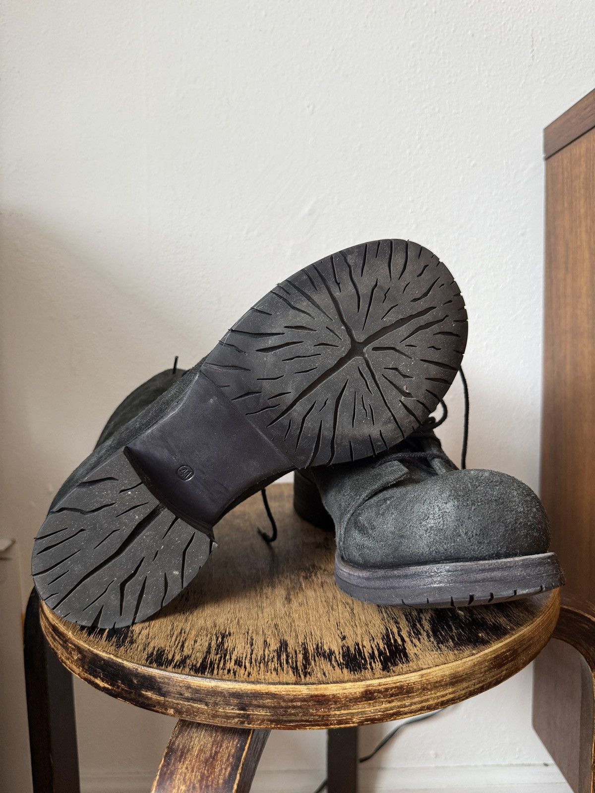 Ma+ MA+ Black Reverse Leather Boots Size US 8.5 / EU 41-42 - 5 Thumbnail
