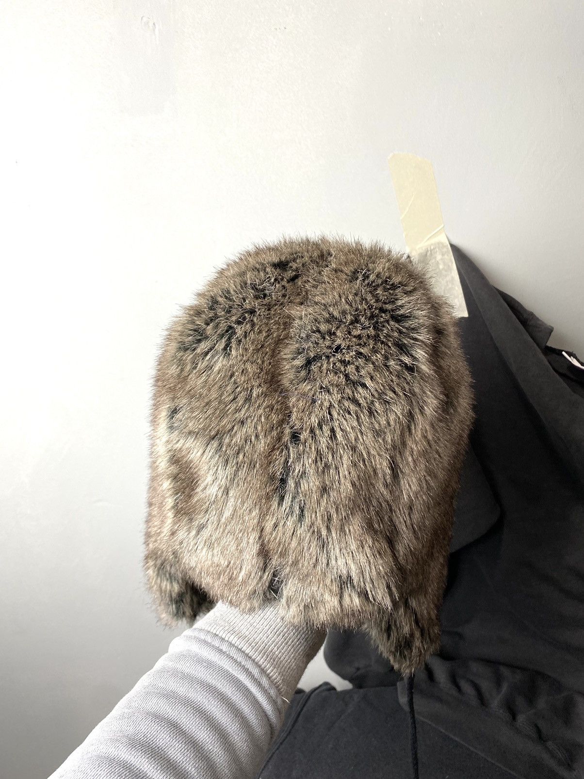 Vintage Vintage Fuzzy Mohair Ushanka Hat Beanie Balaclava Size ONE SIZE - 5 Thumbnail