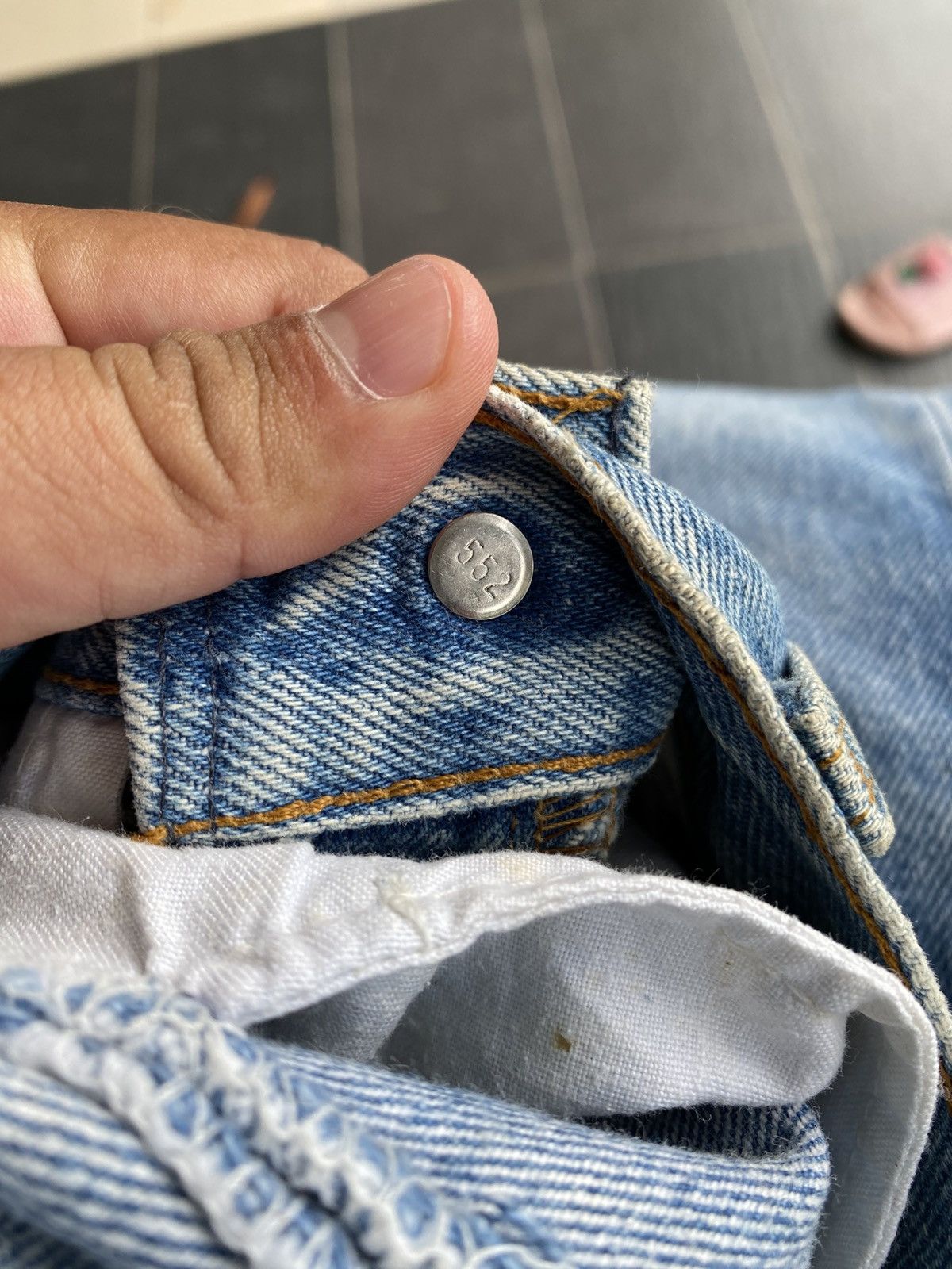 Levi's × Levi's Vintage Clothing × Vintage W28x29 vintage levi's 501 made in USA 90s Size US 28 / EU 44 - 6 Thumbnail